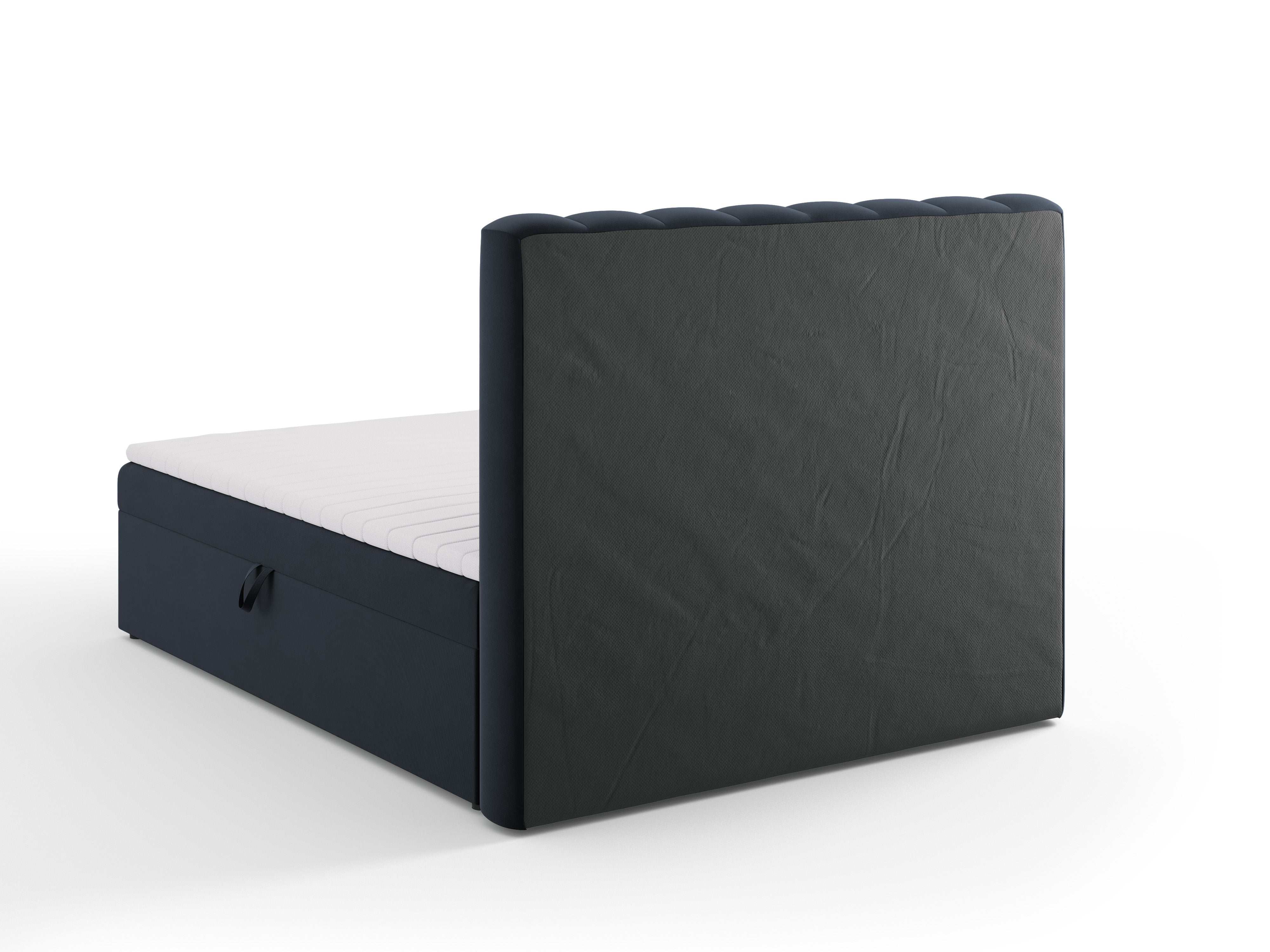 Boxspringbett Kelp, Material: Samt