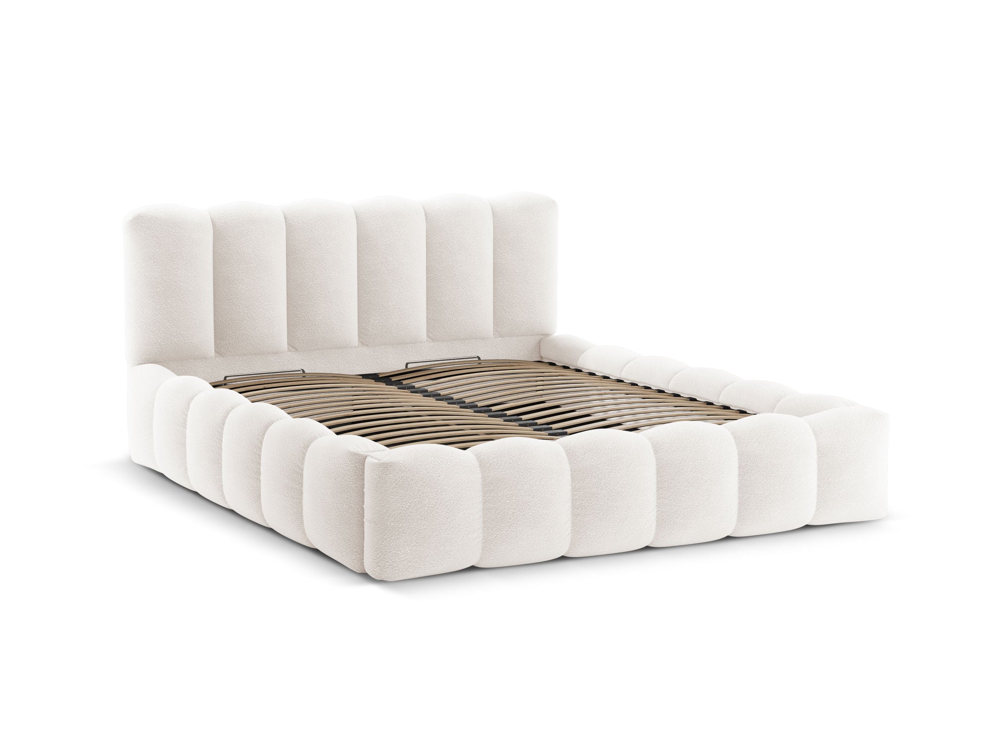 Lupine bett, Material: Boucle