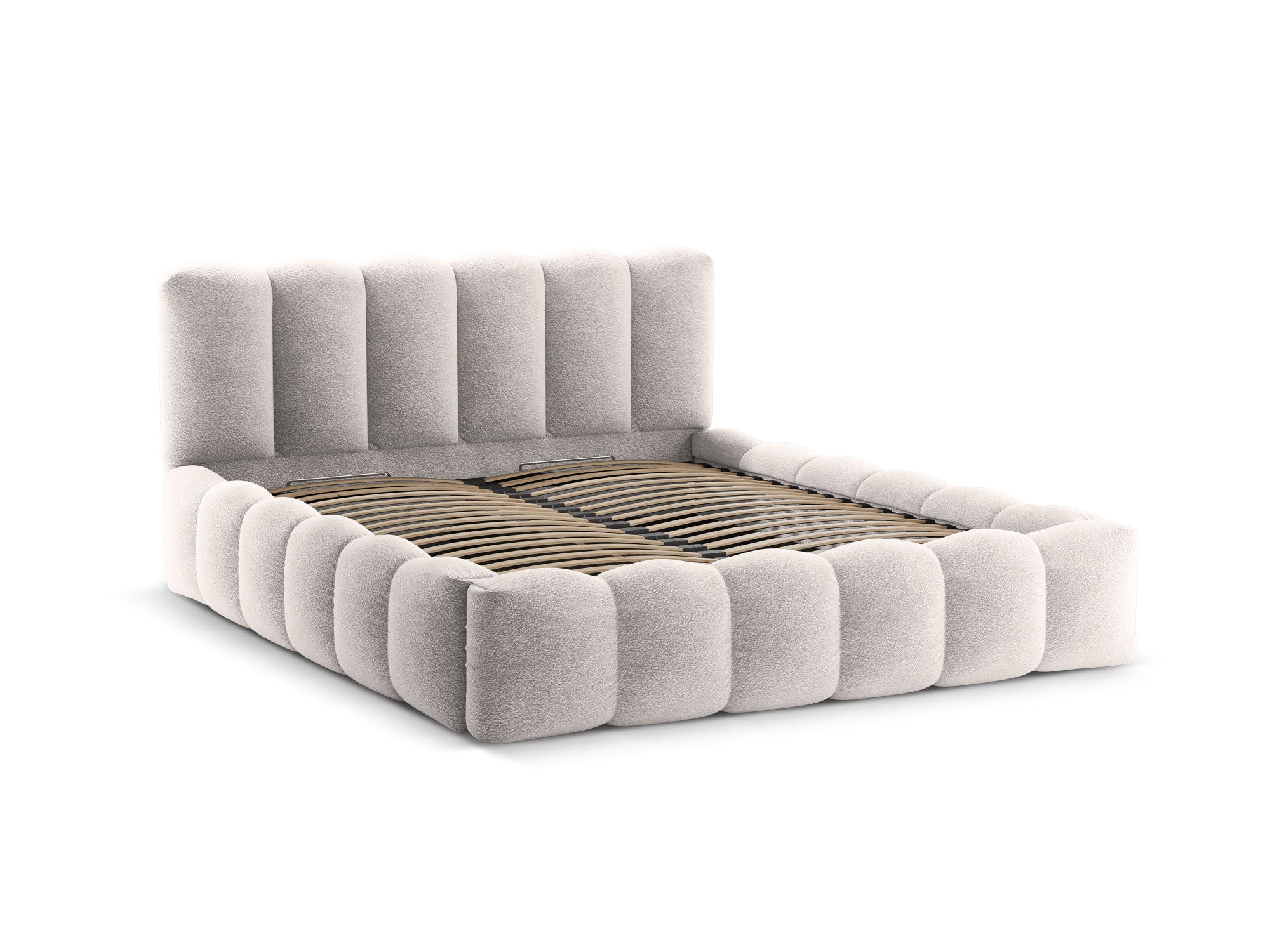 Lupine bett, Material: Boucle