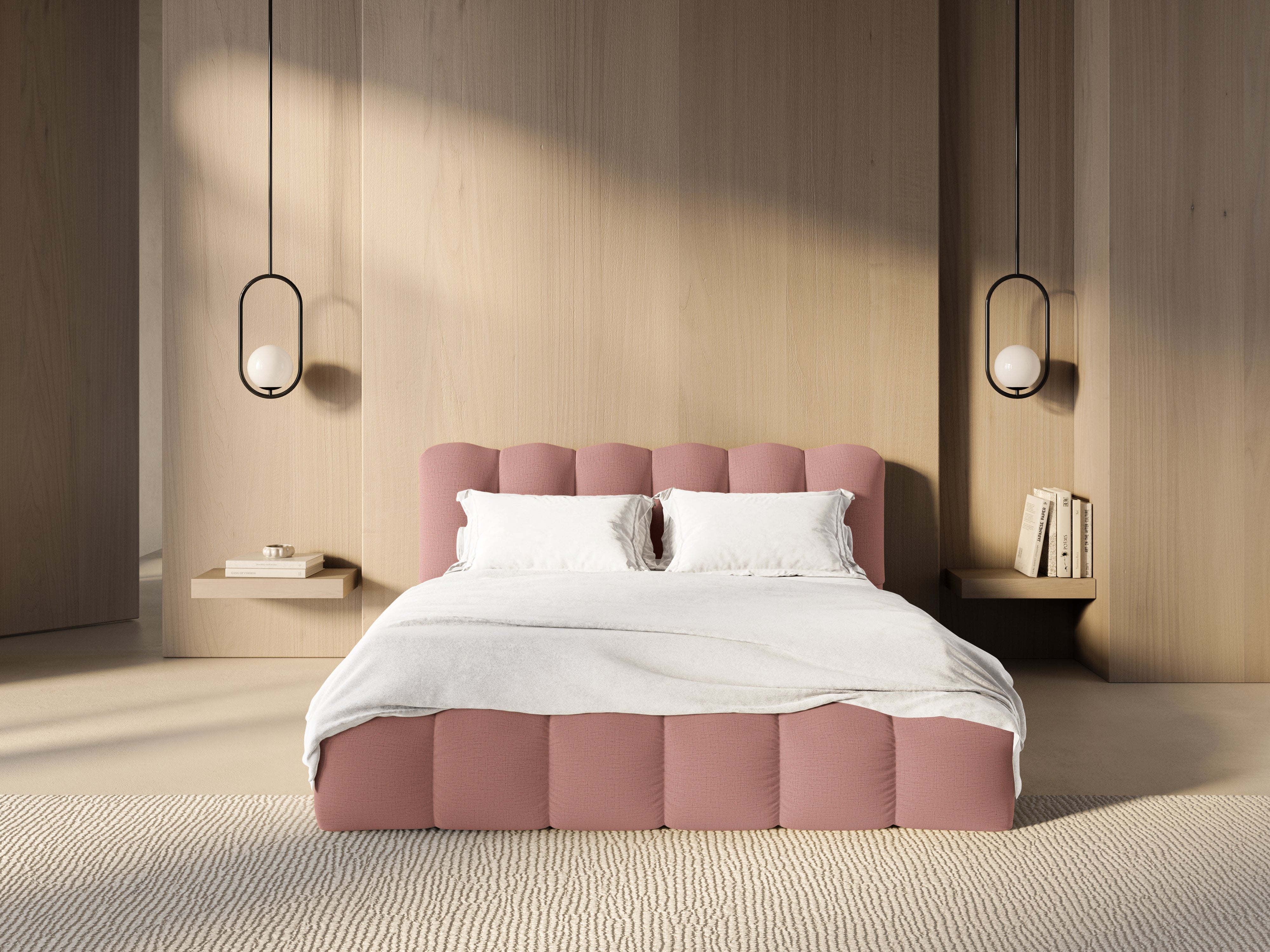 Lupine bett, Material: Strukturstoff