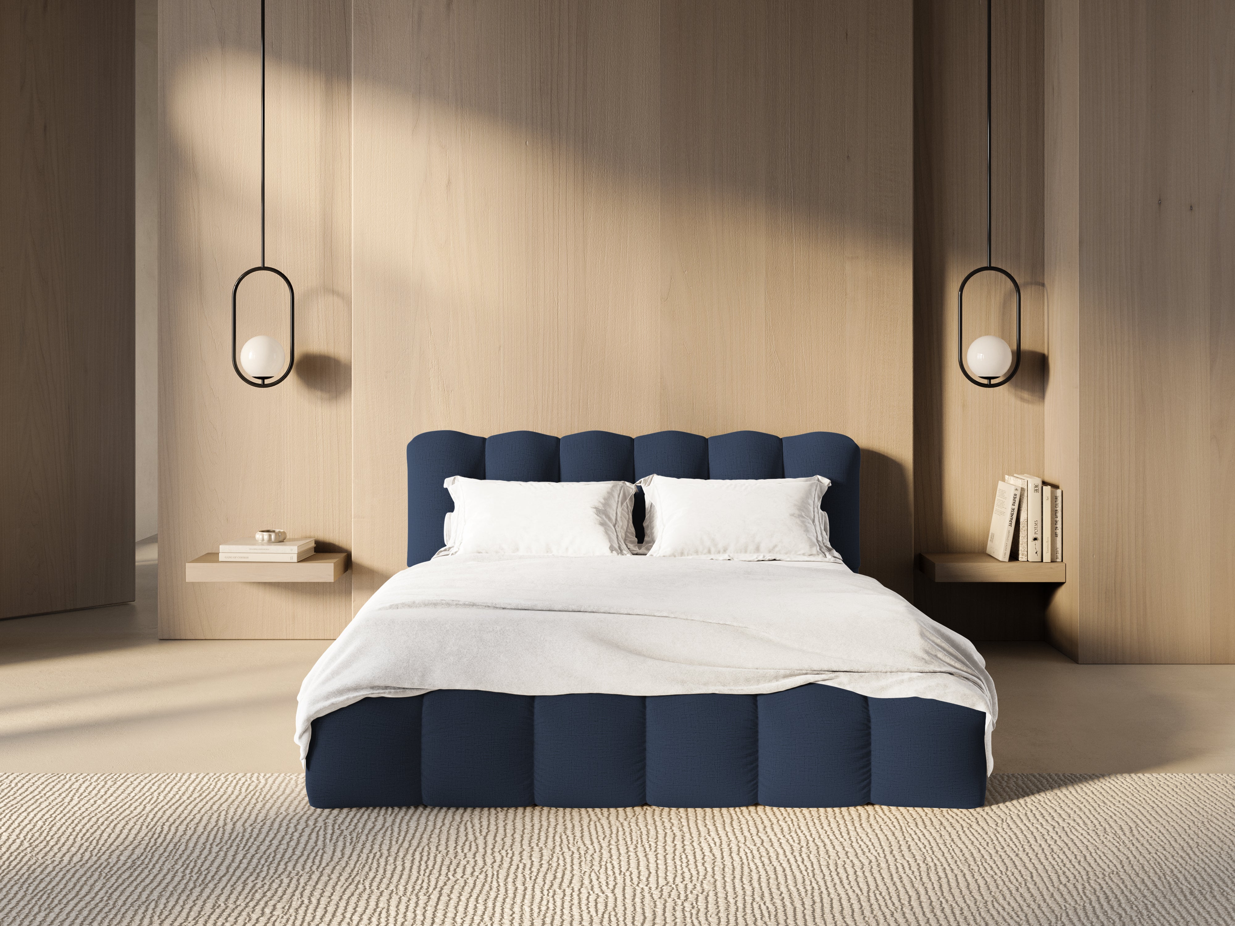 Lupine bett, Material: Strukturstoff