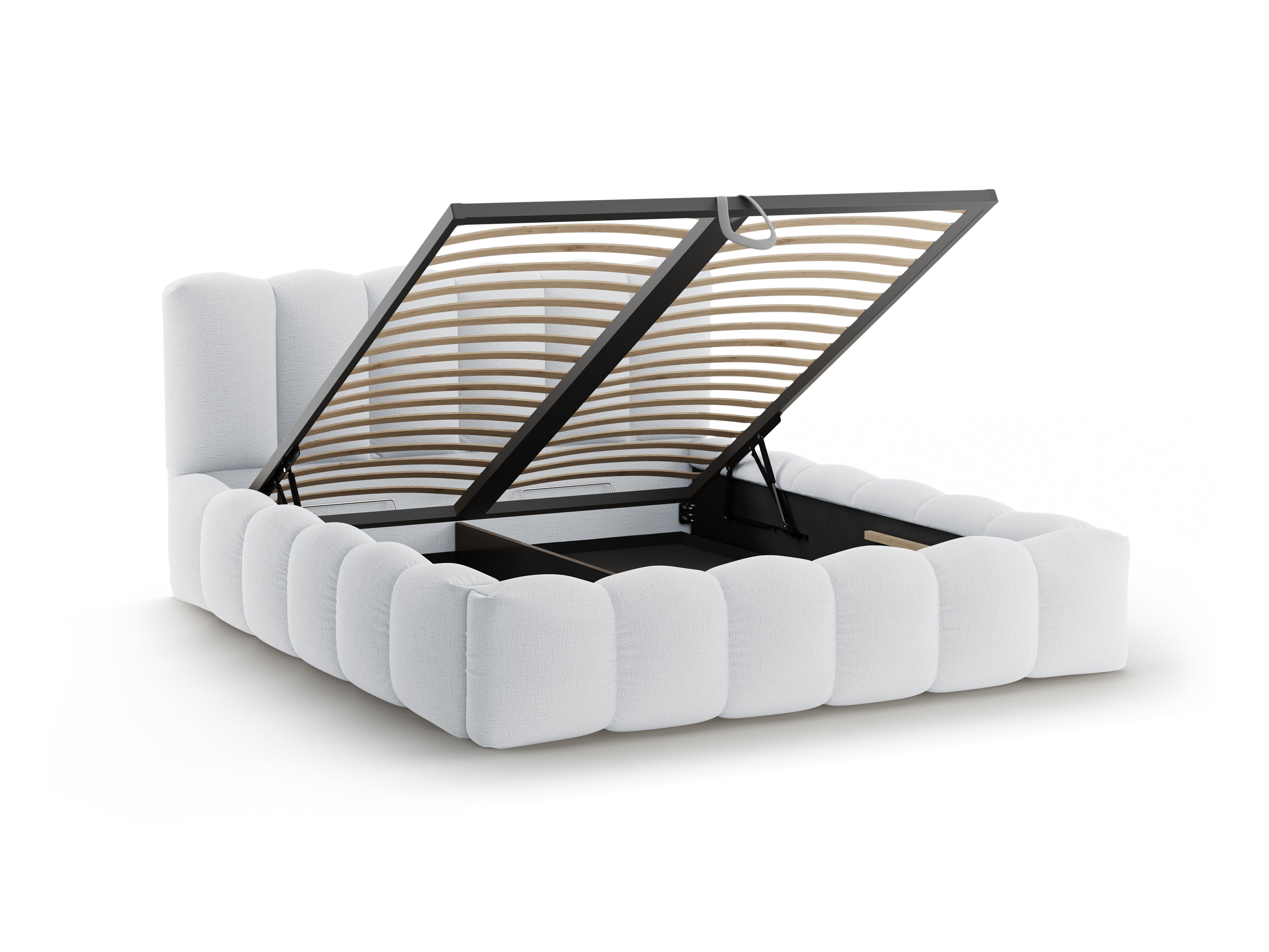 Lupine bett, Material: Strukturstoff