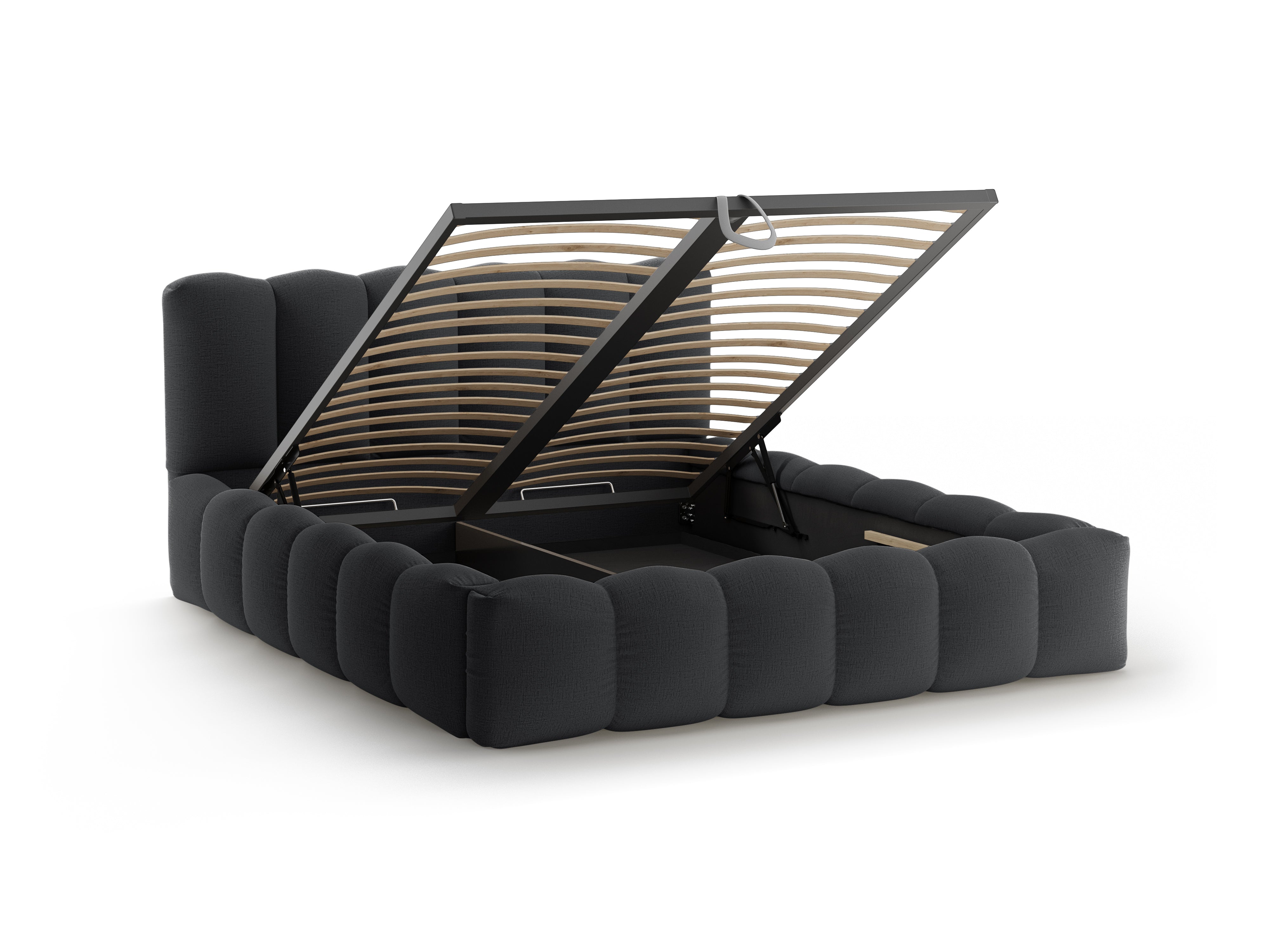 Lupine bett, Material: Strukturstoff