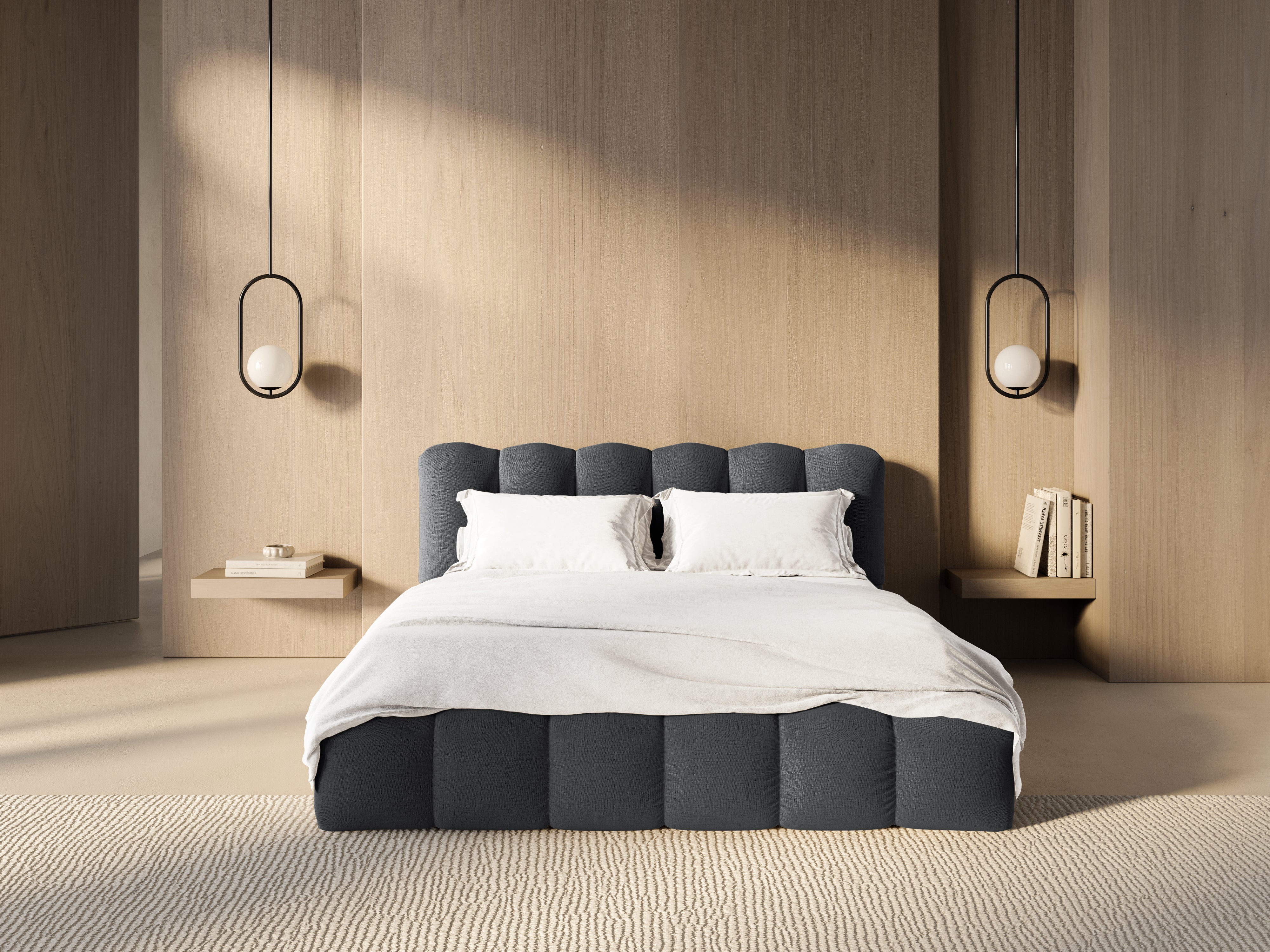 Lupine bett, Material: Strukturstoff