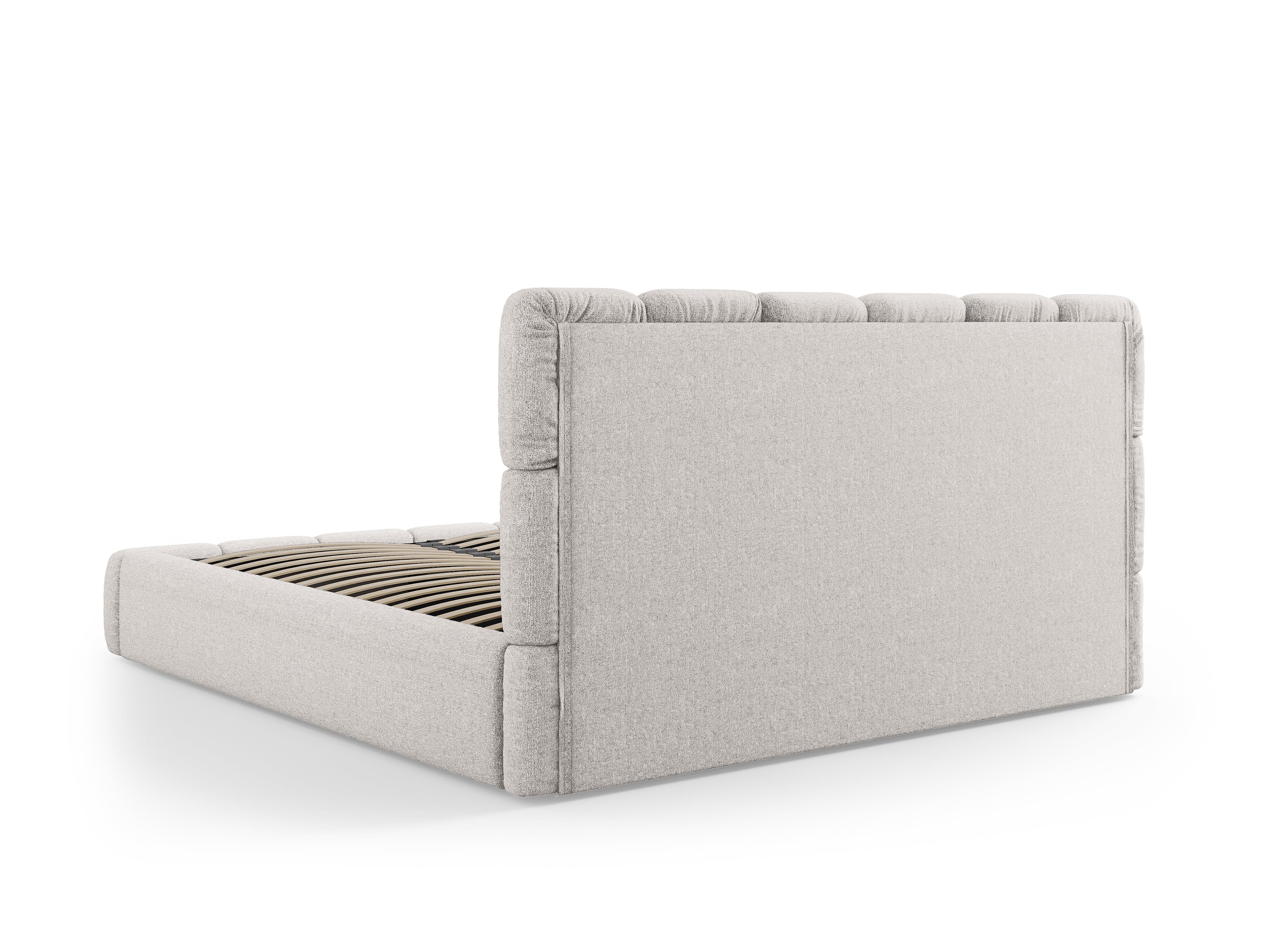 Bellis Bett mit Stauraum, Material: Chenille