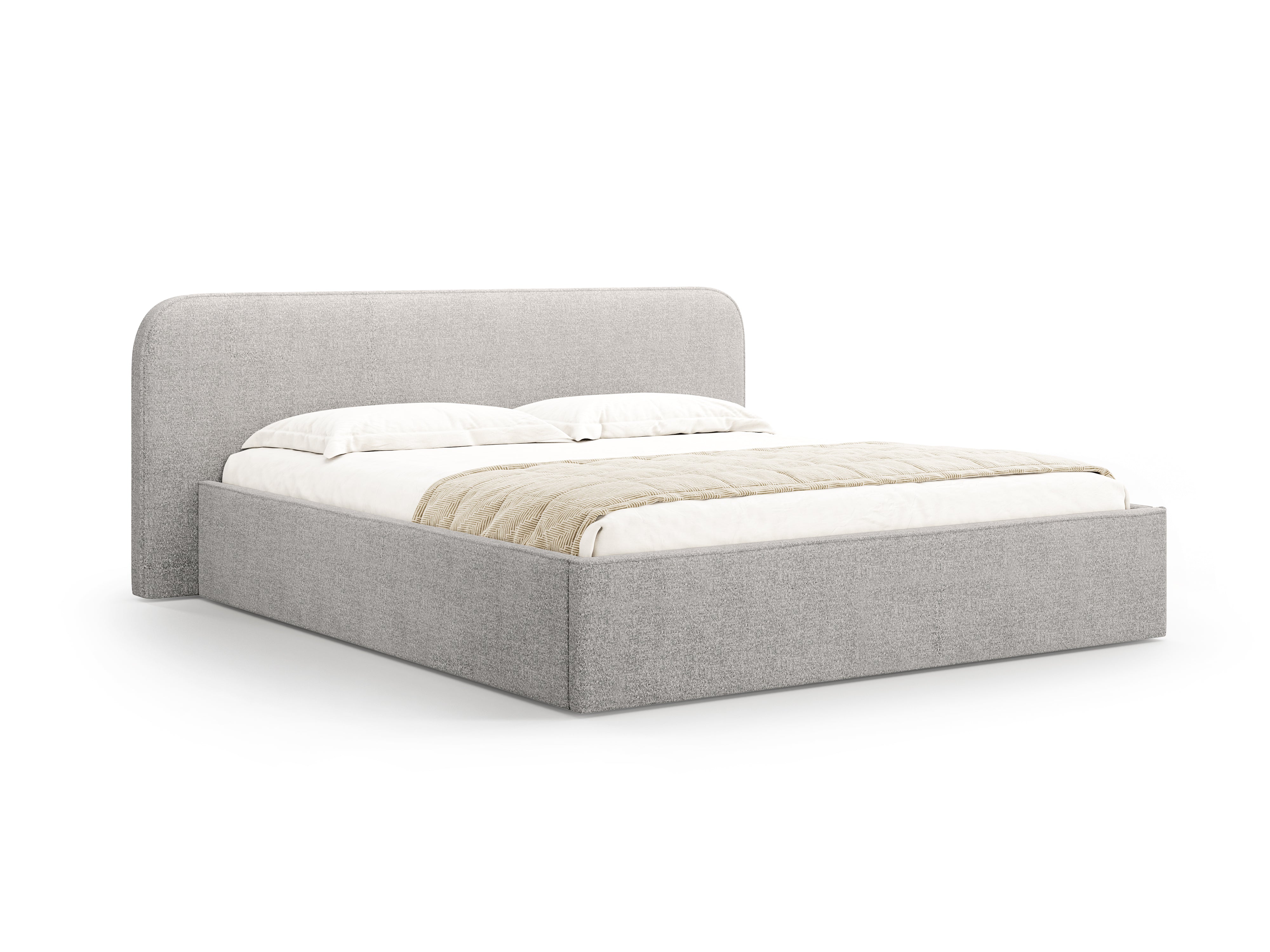 Boxspringbett Elizabeth, Material: Boucle