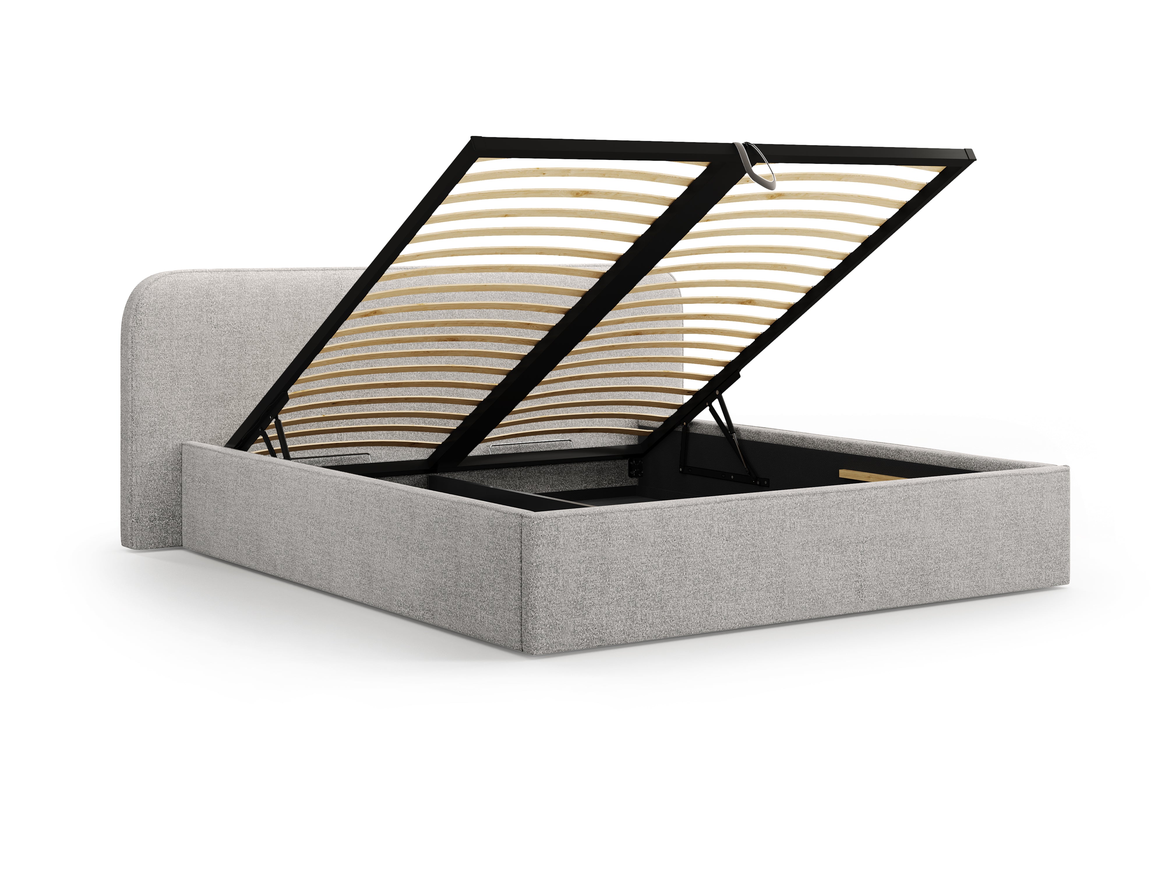 Boxspringbett Elizabeth, Material: Boucle