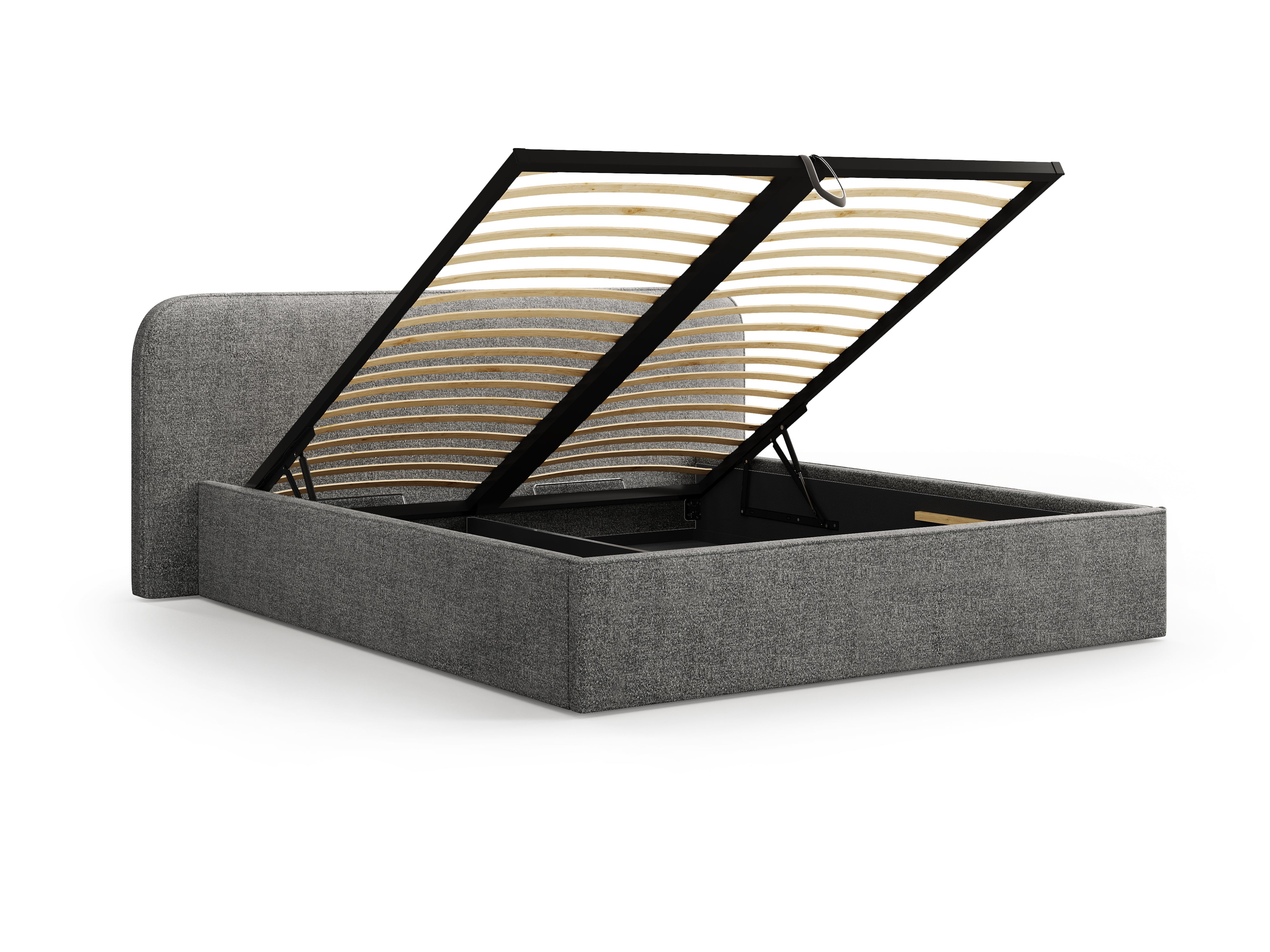 Boxspringbett Elizabeth, Material: Boucle