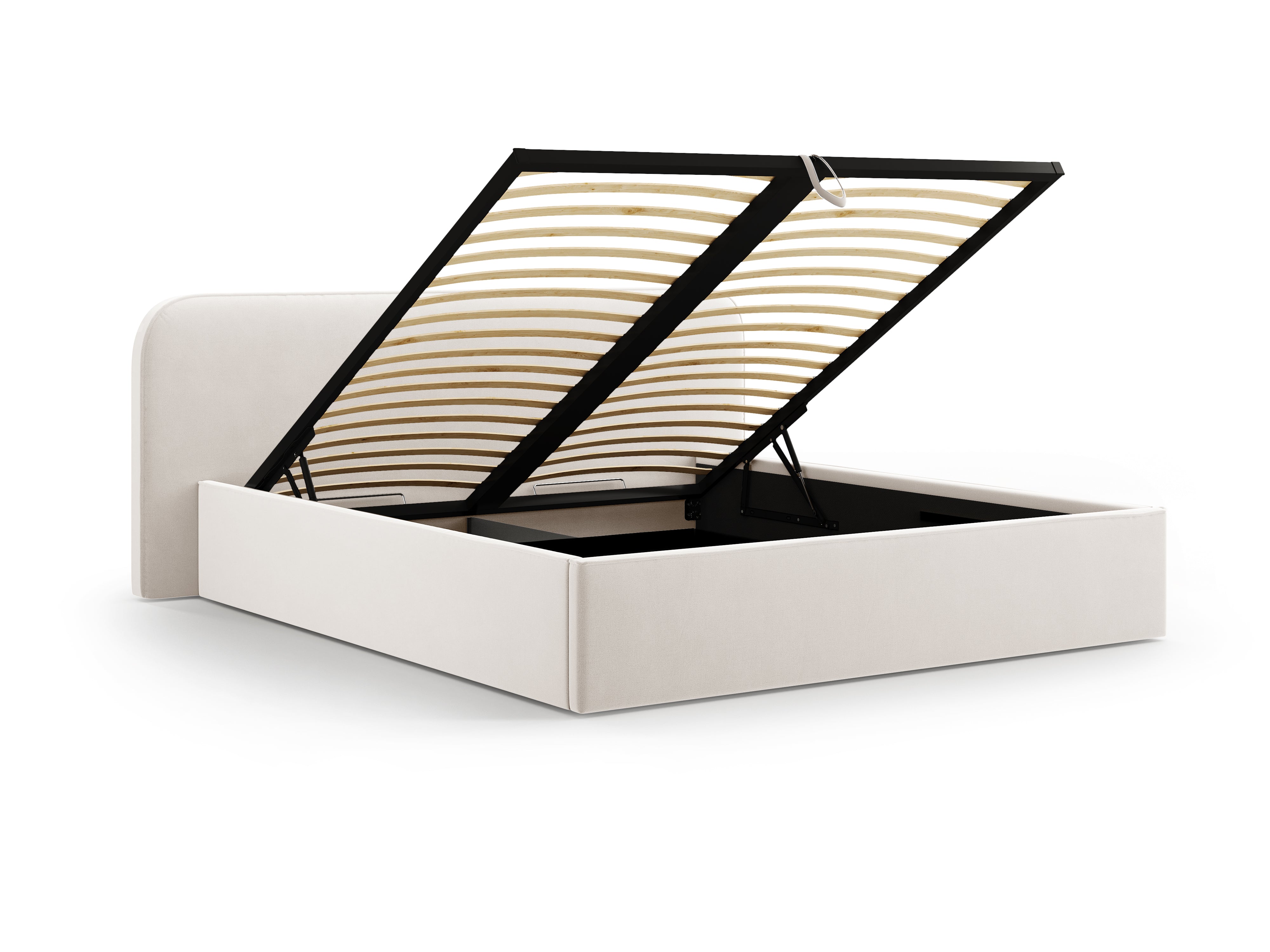 Boxspringbett Elizabeth, Material: Samt