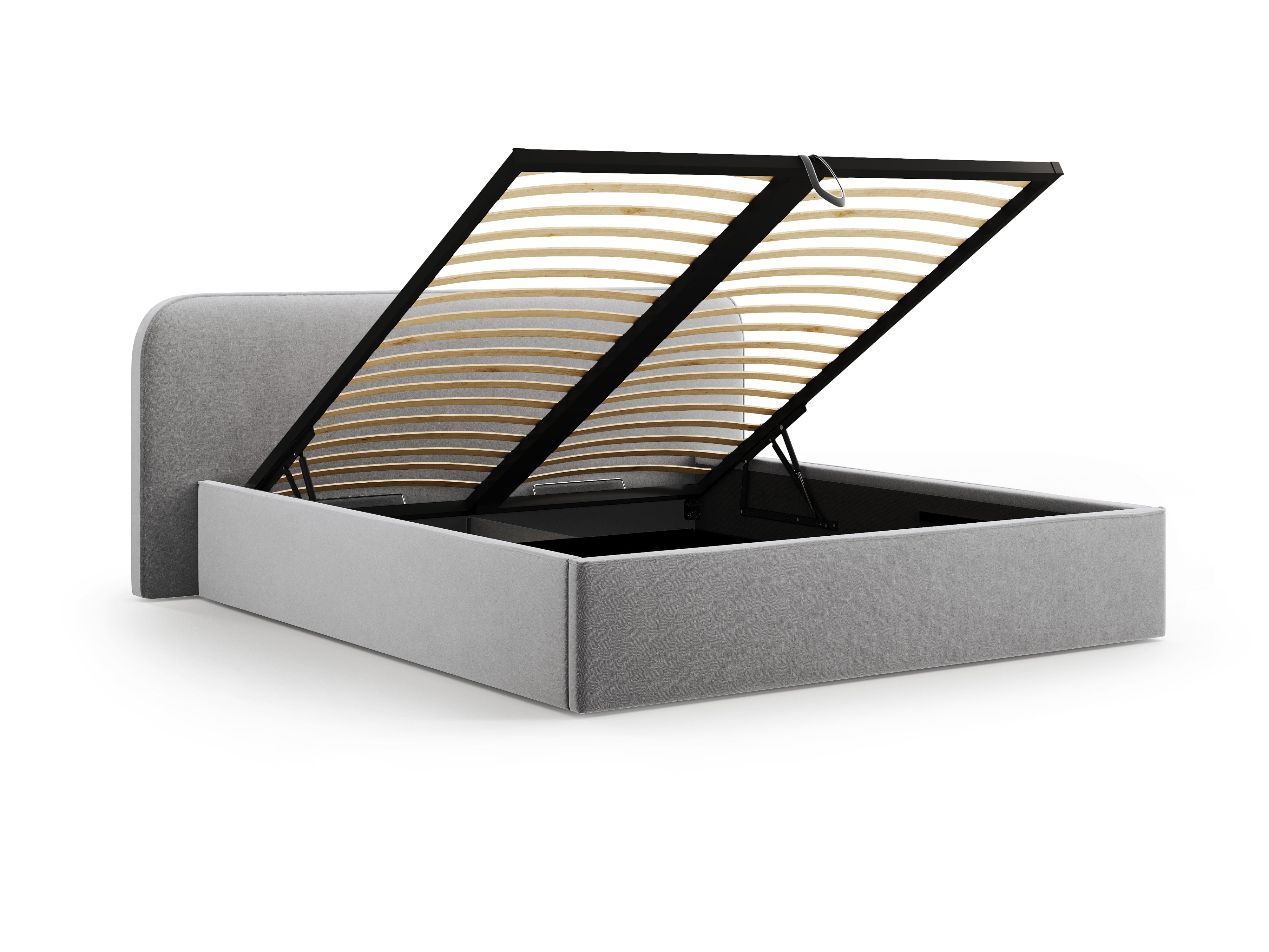 Boxspringbett Elizabeth, Material: Samt