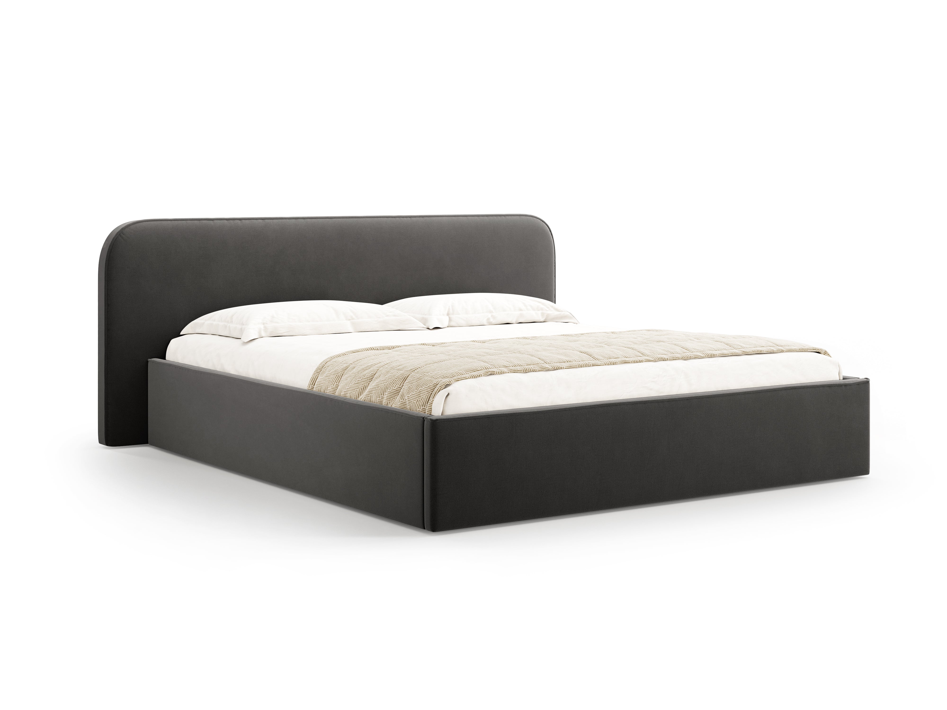 Boxspringbett Elizabeth, Material: Samt