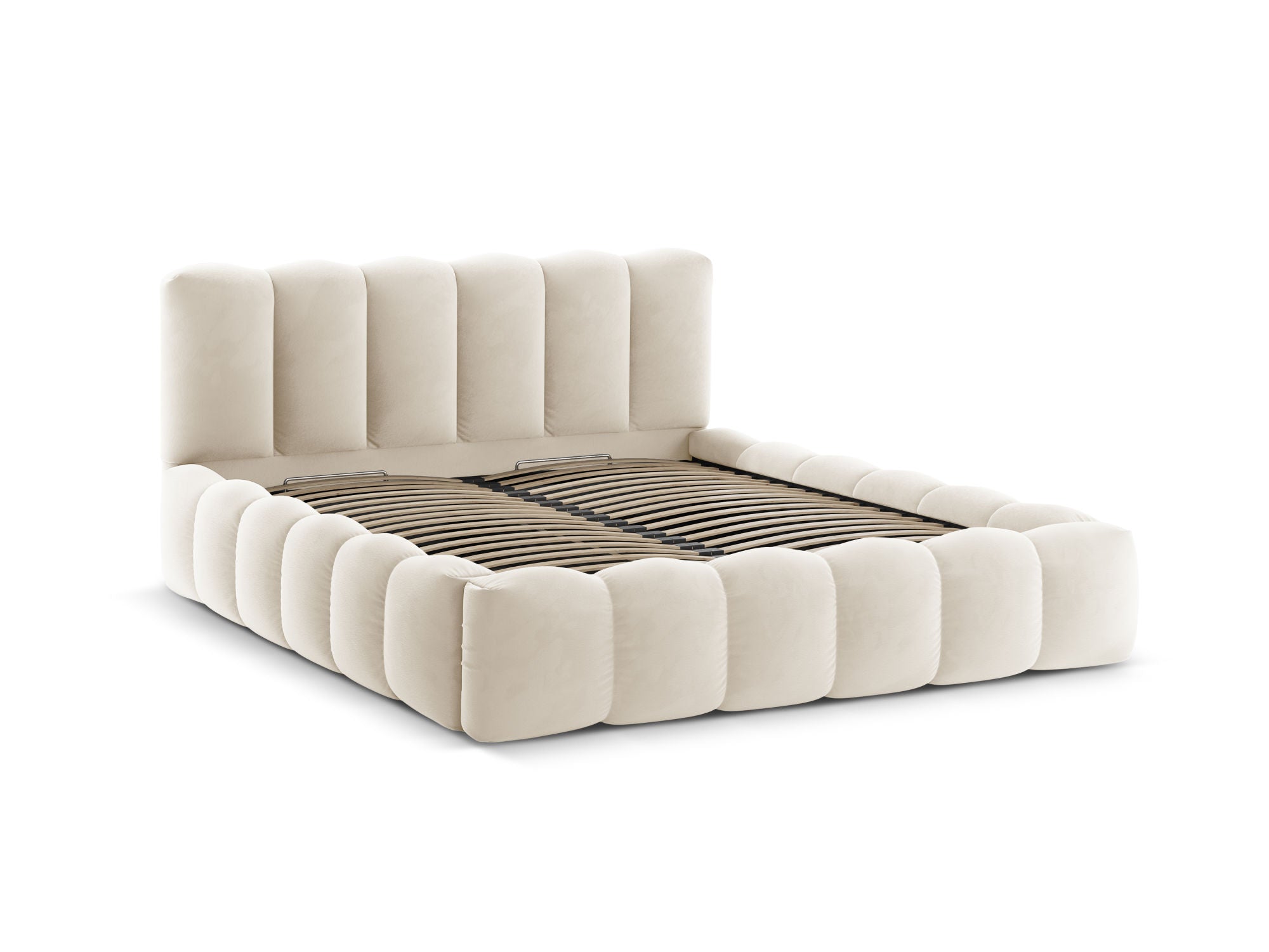 Lupine bett, Material: Samt