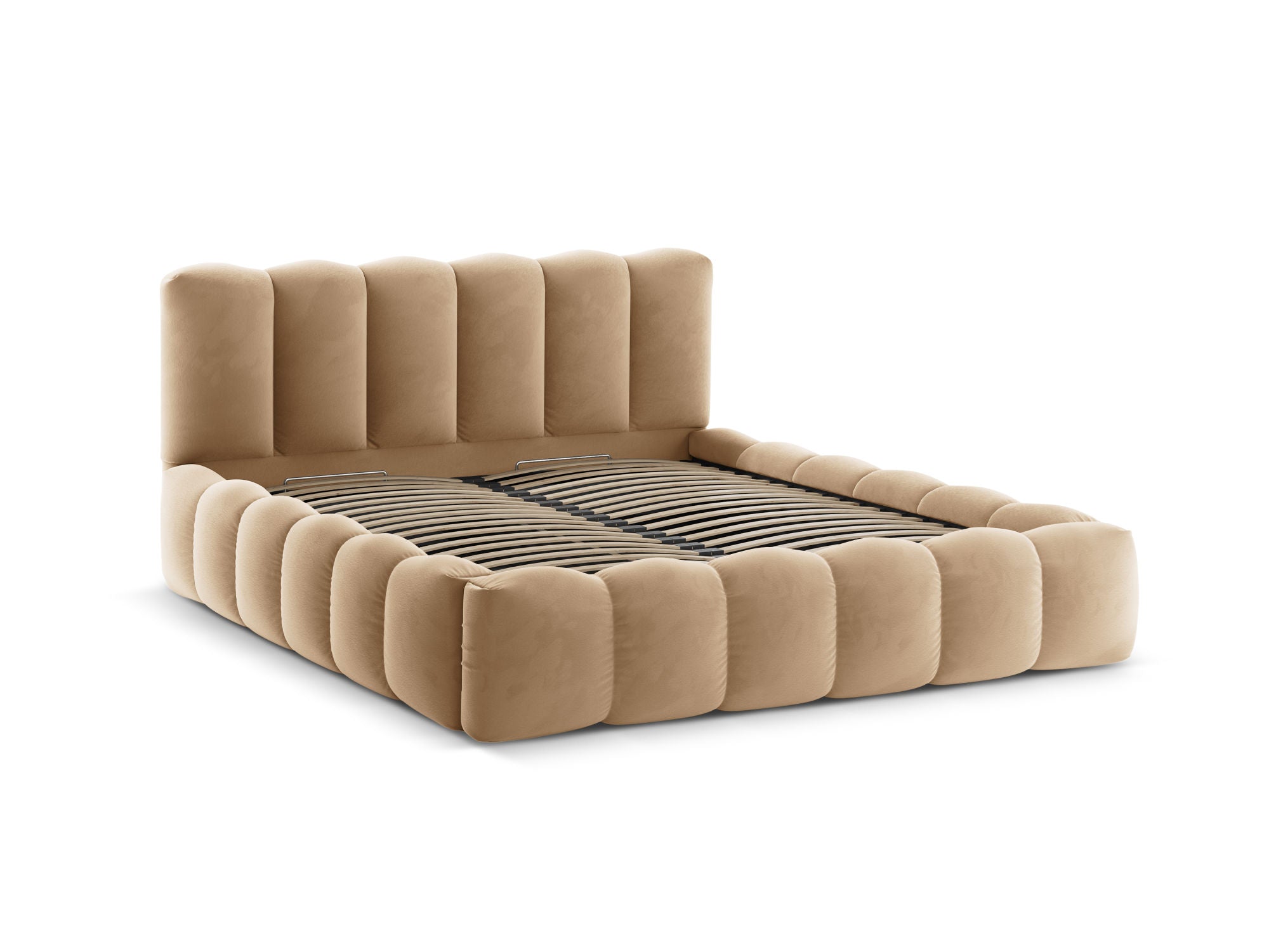 Lupine bett, Material: Samt