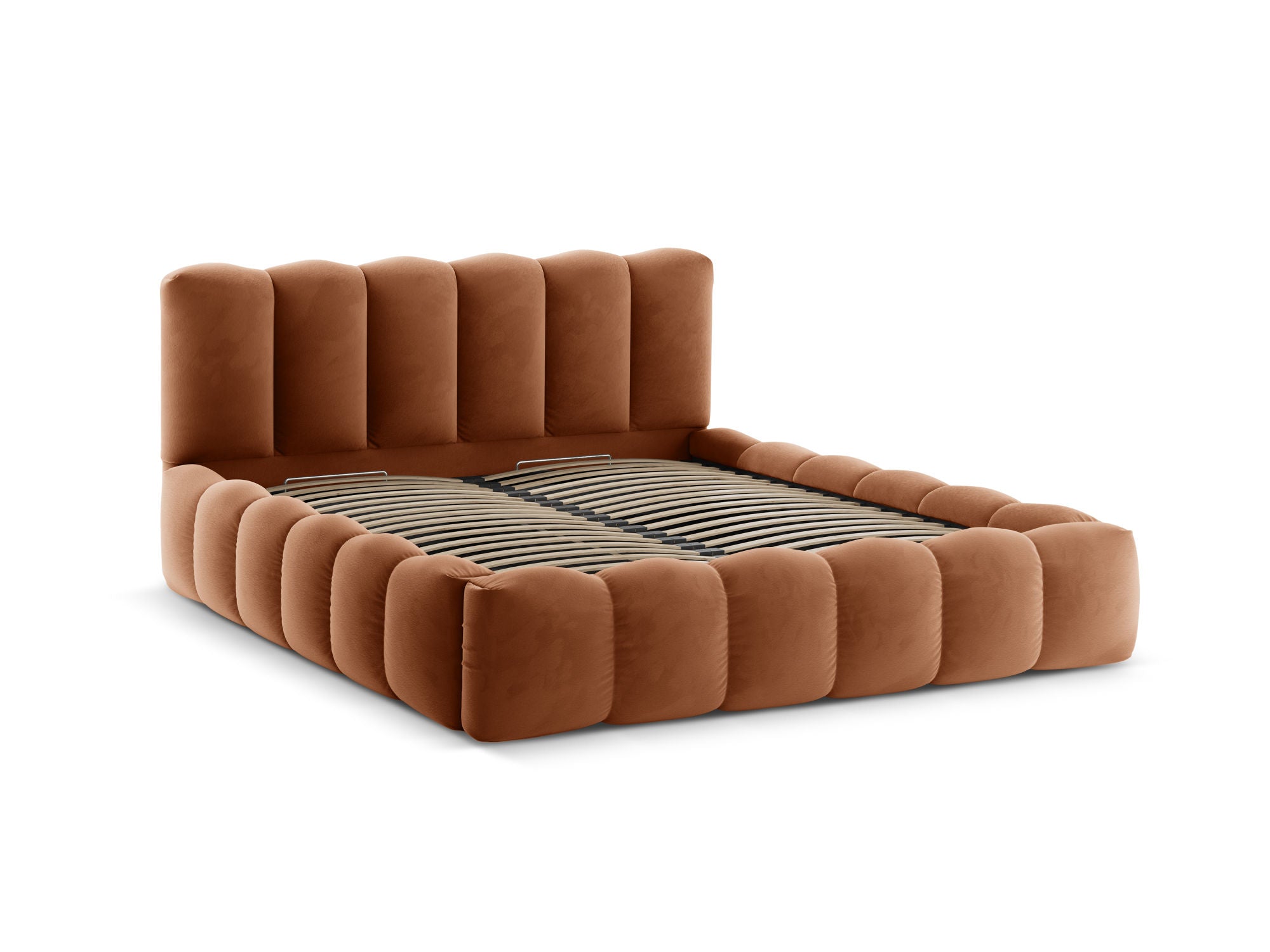 Lupine bett, Material: Samt