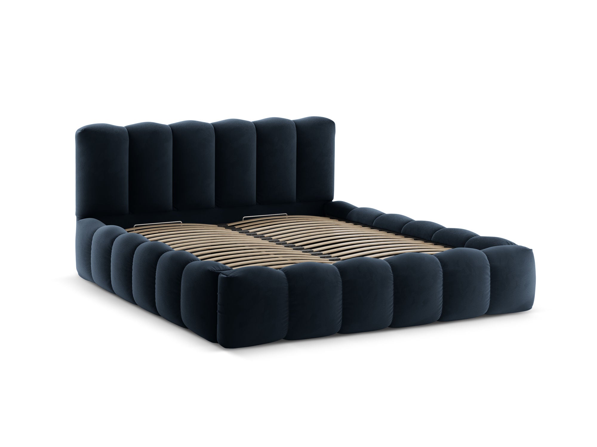 Lupine bett, Material: Samt