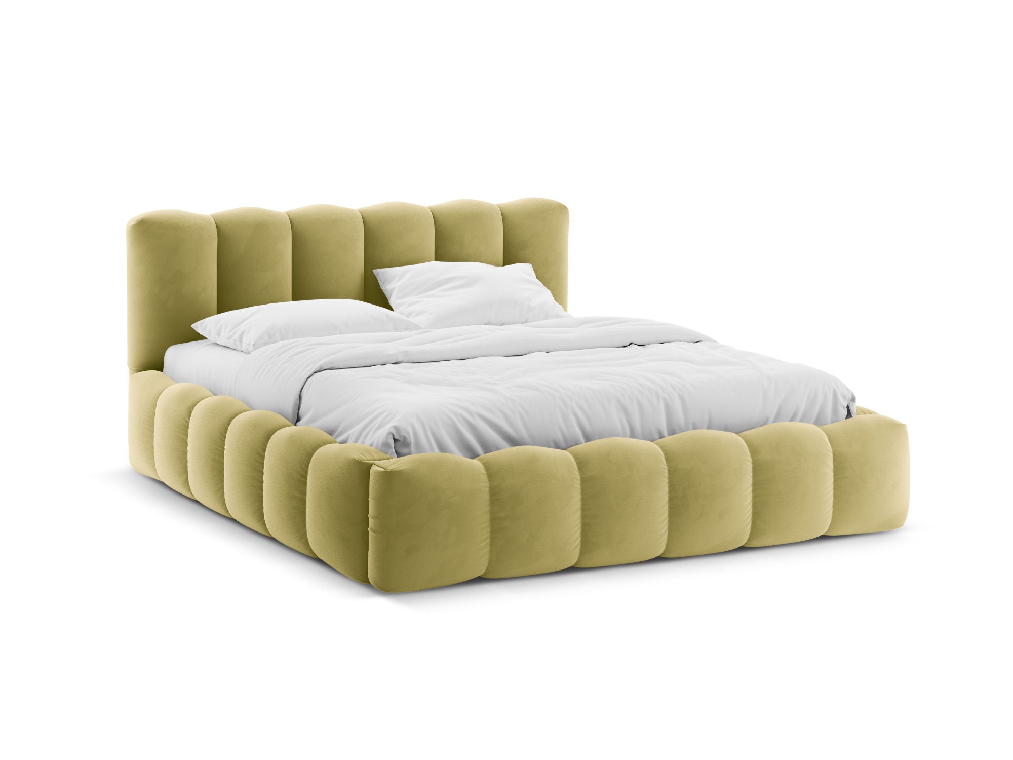 Lupine bett, Material: Samt