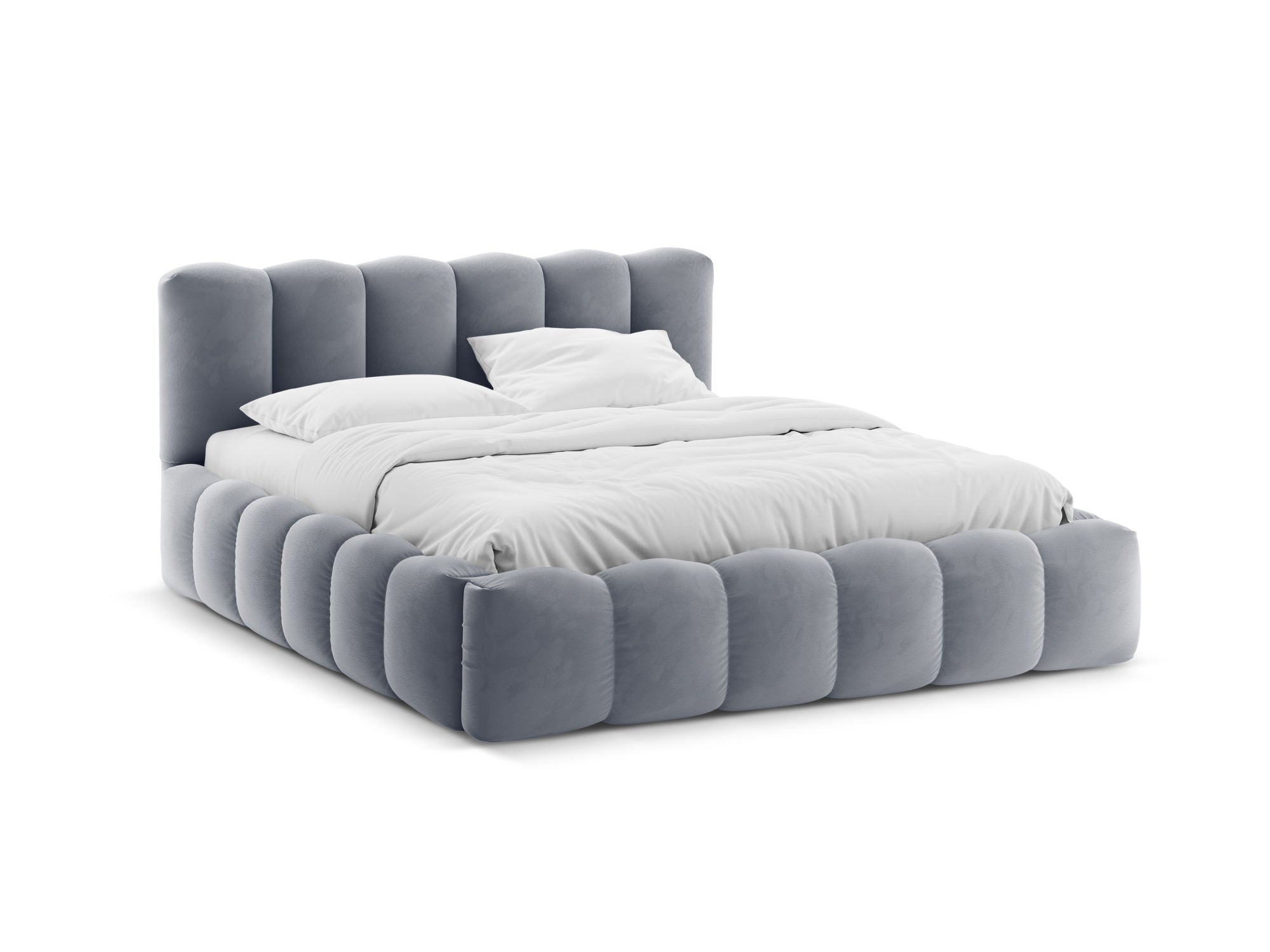 Lupine bett, Material: Samt