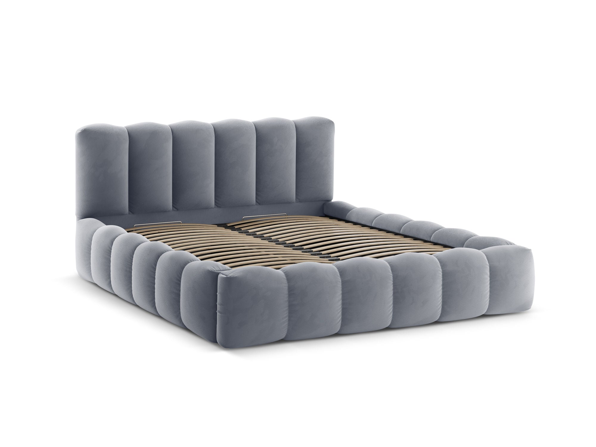 Lupine bett, Material: Samt