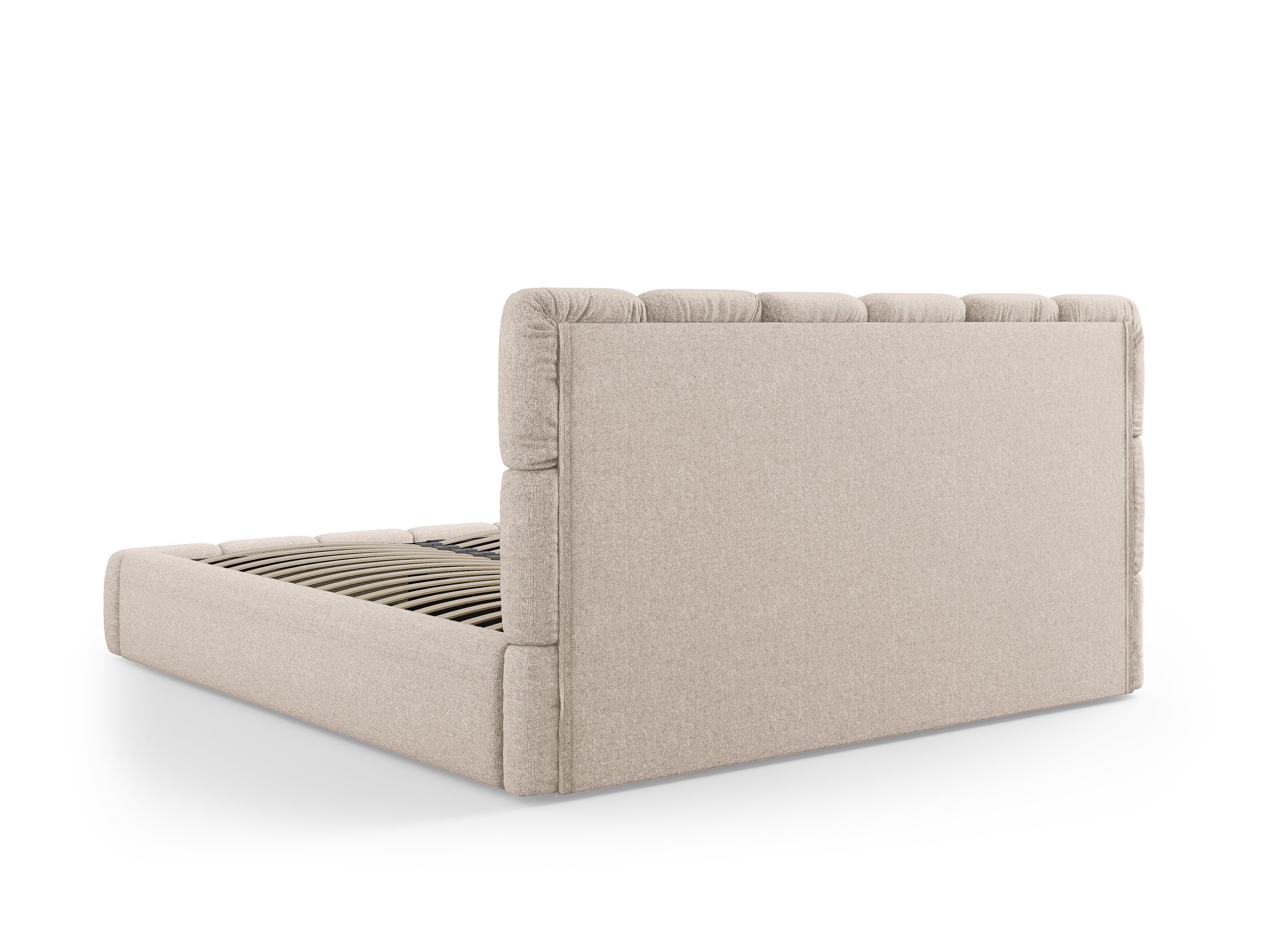 Bellis Bett mit Stauraum, Material: Chenille