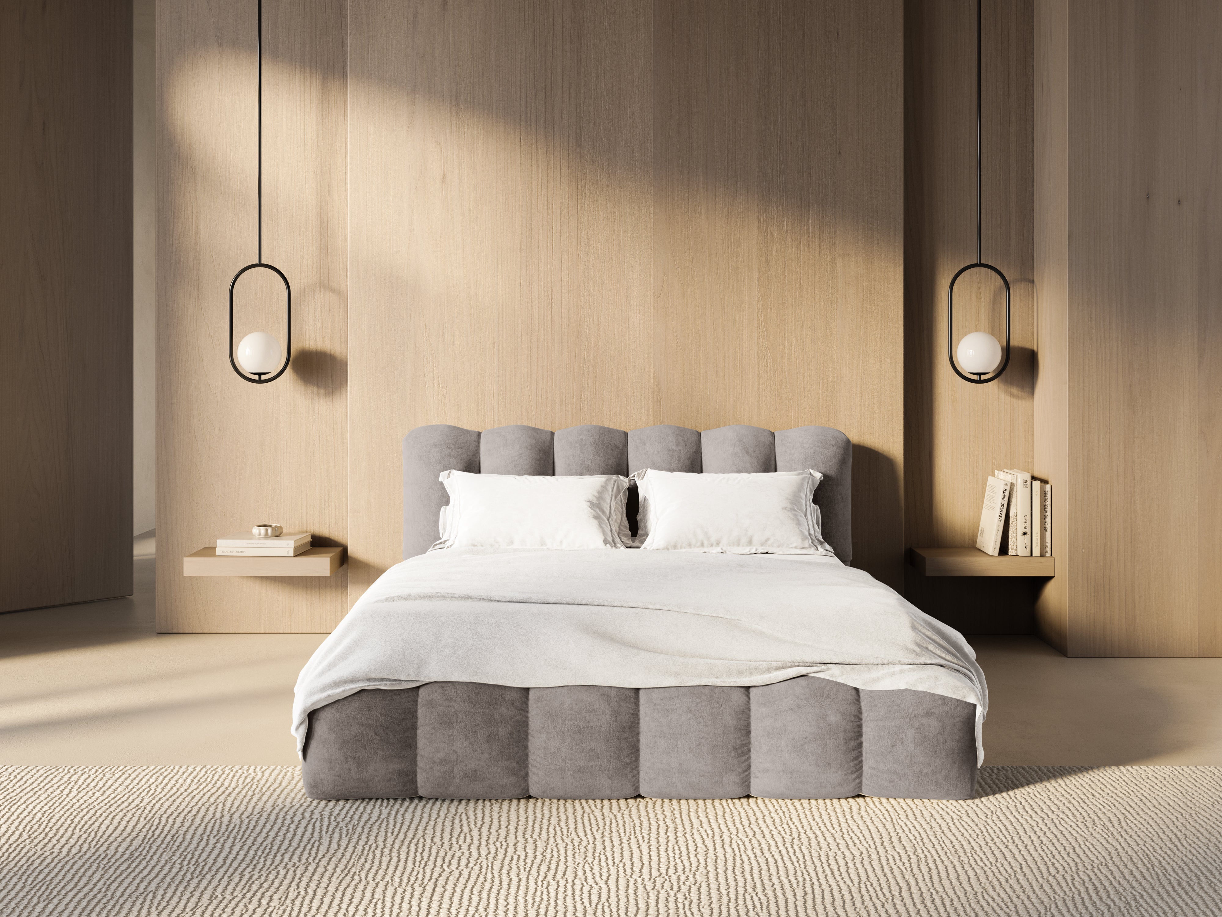 Lupine bett, Material: Chenille Loris