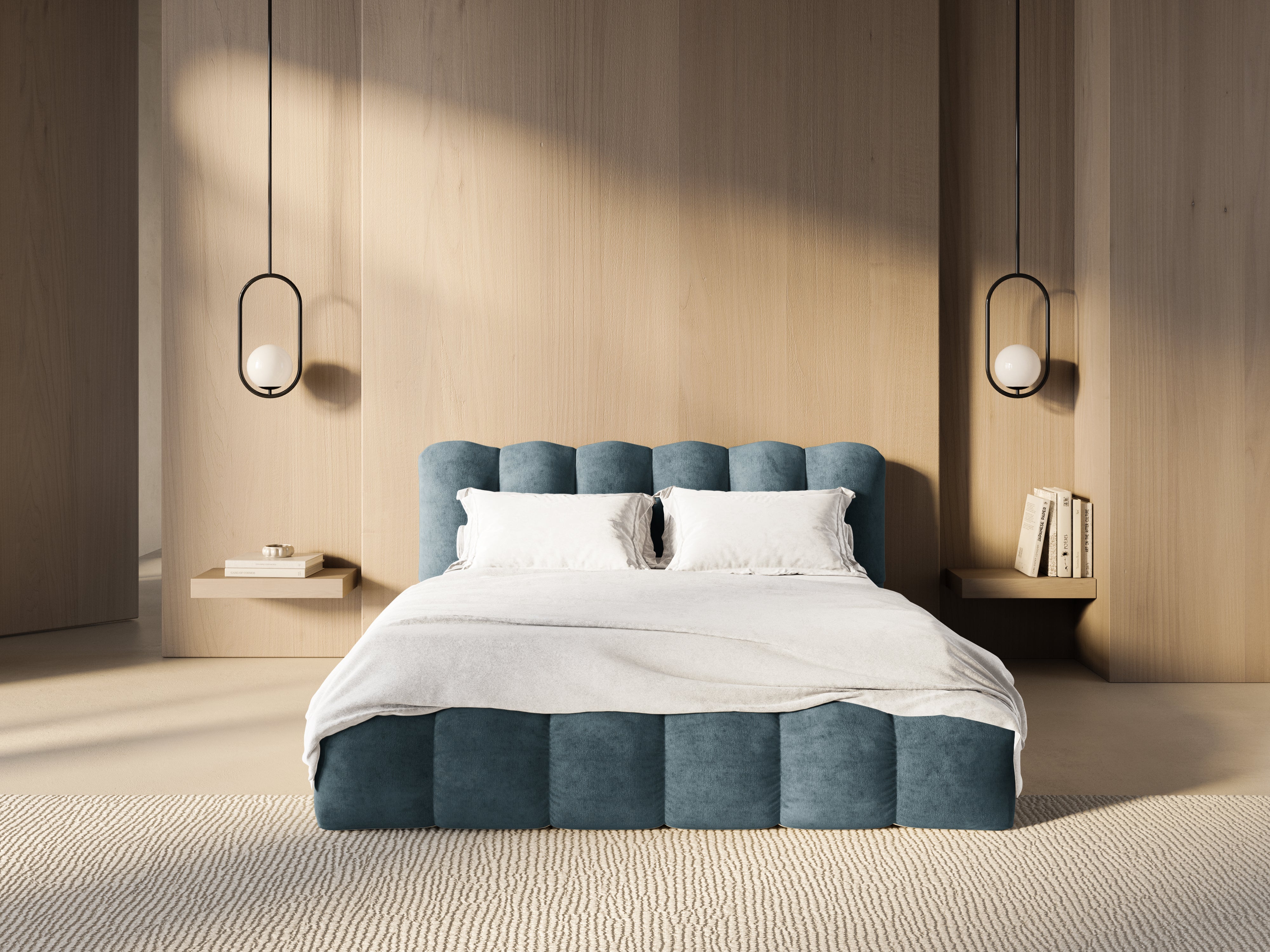 Lupine bett, Material: Chenille Loris