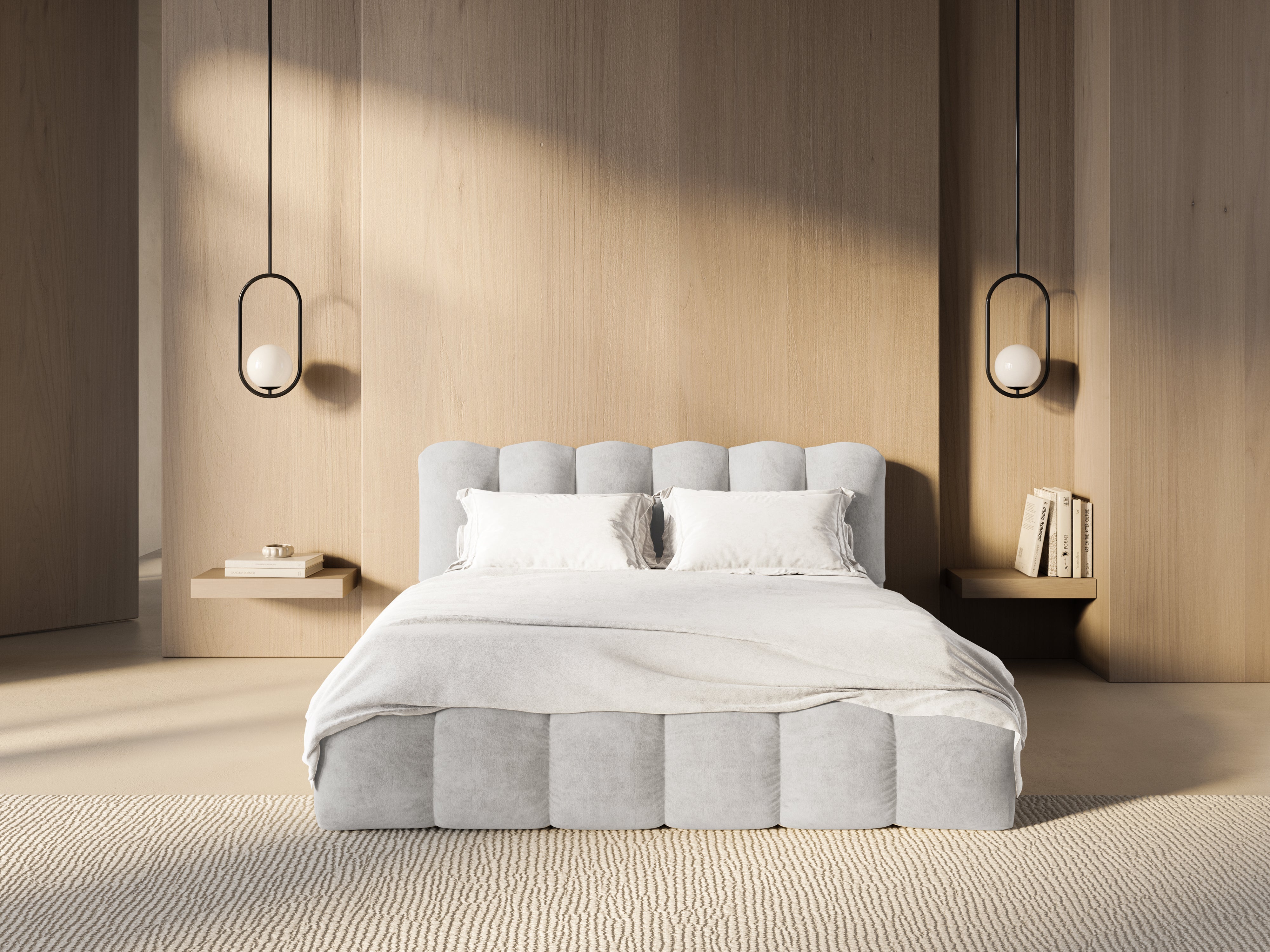 Lupine bett, Material: Chenille Loris