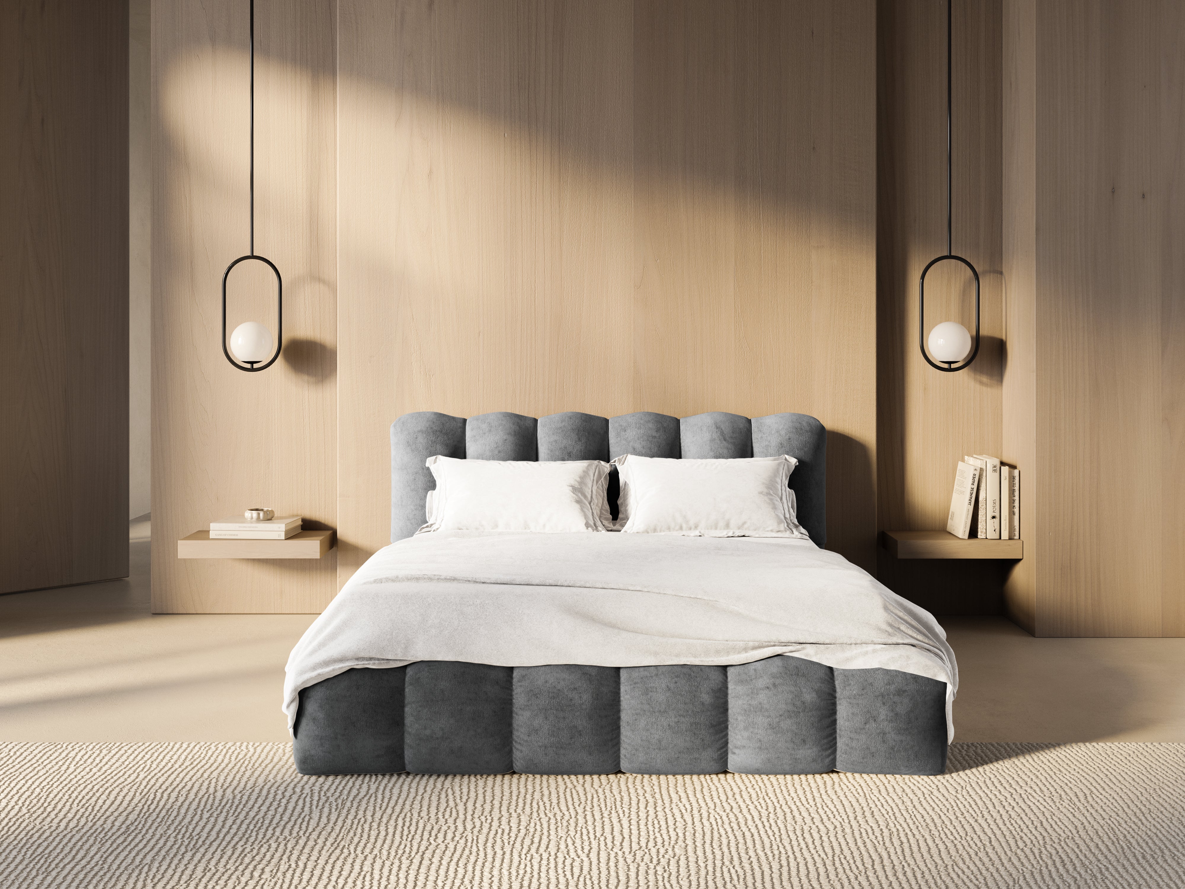 Lupine bett, Material: Chenille Loris