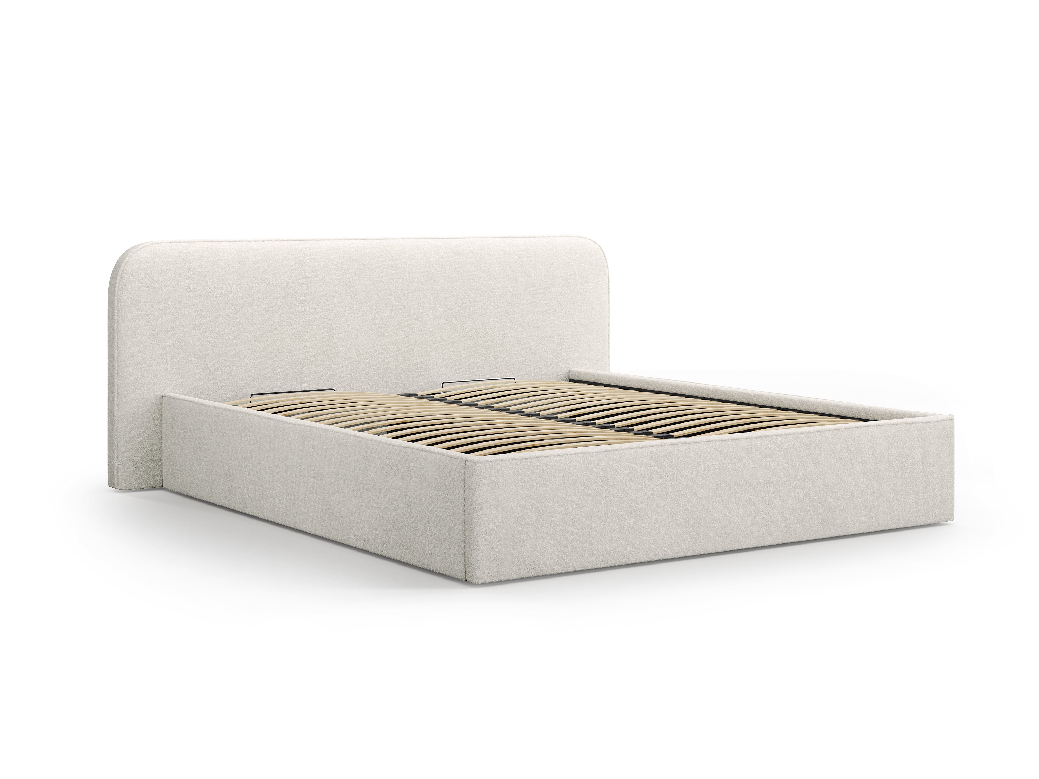Boxspringbett Elizabeth, Material: Boucle