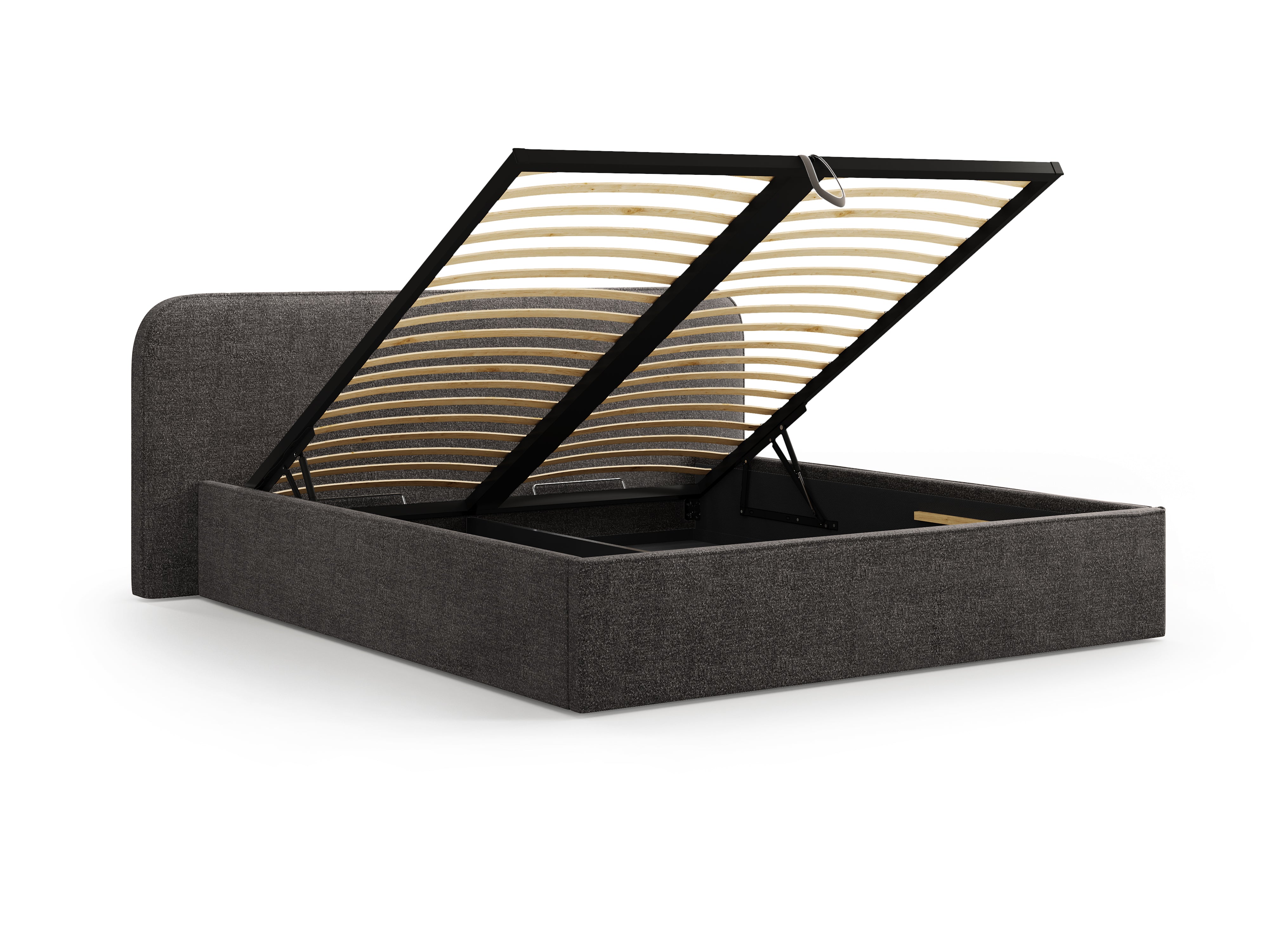 Boxspringbett Elizabeth, Material: Boucle