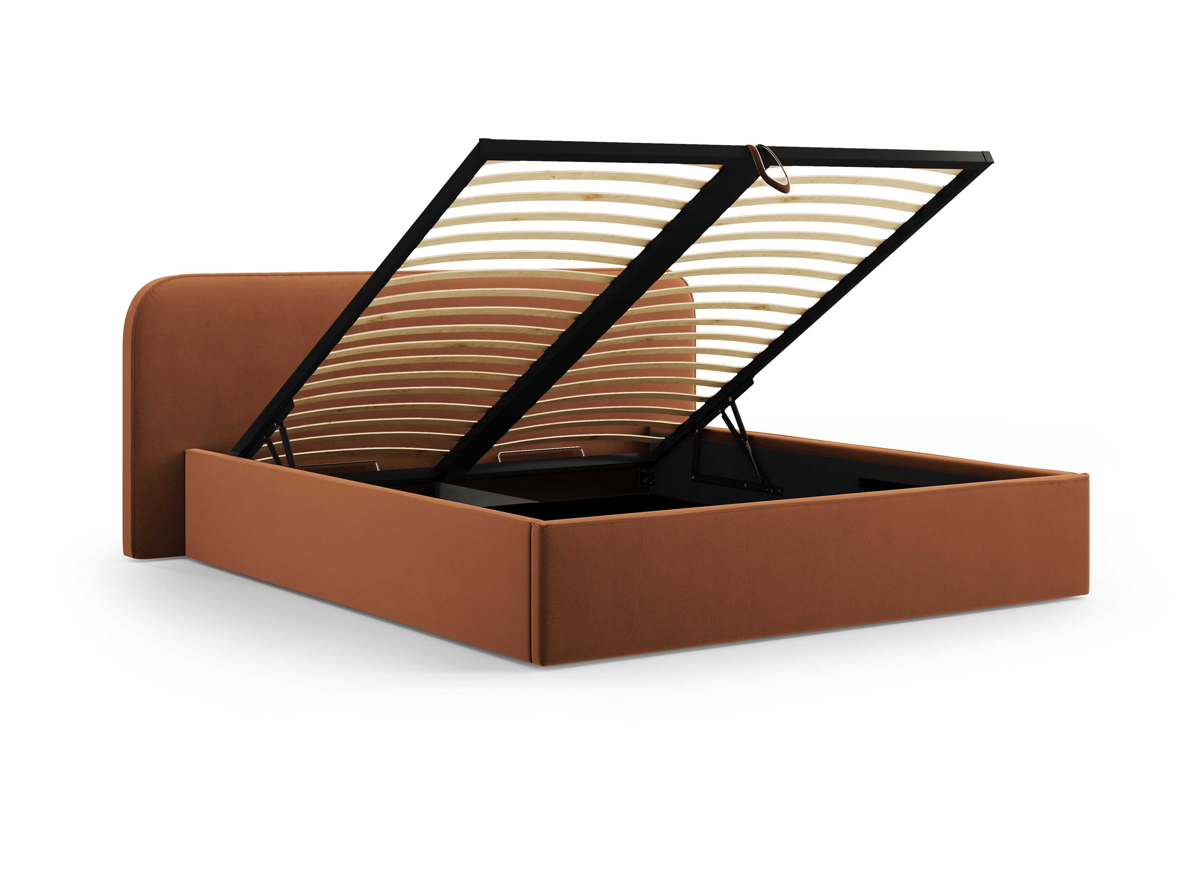 Boxspringbett Elizabeth, Material: Samt