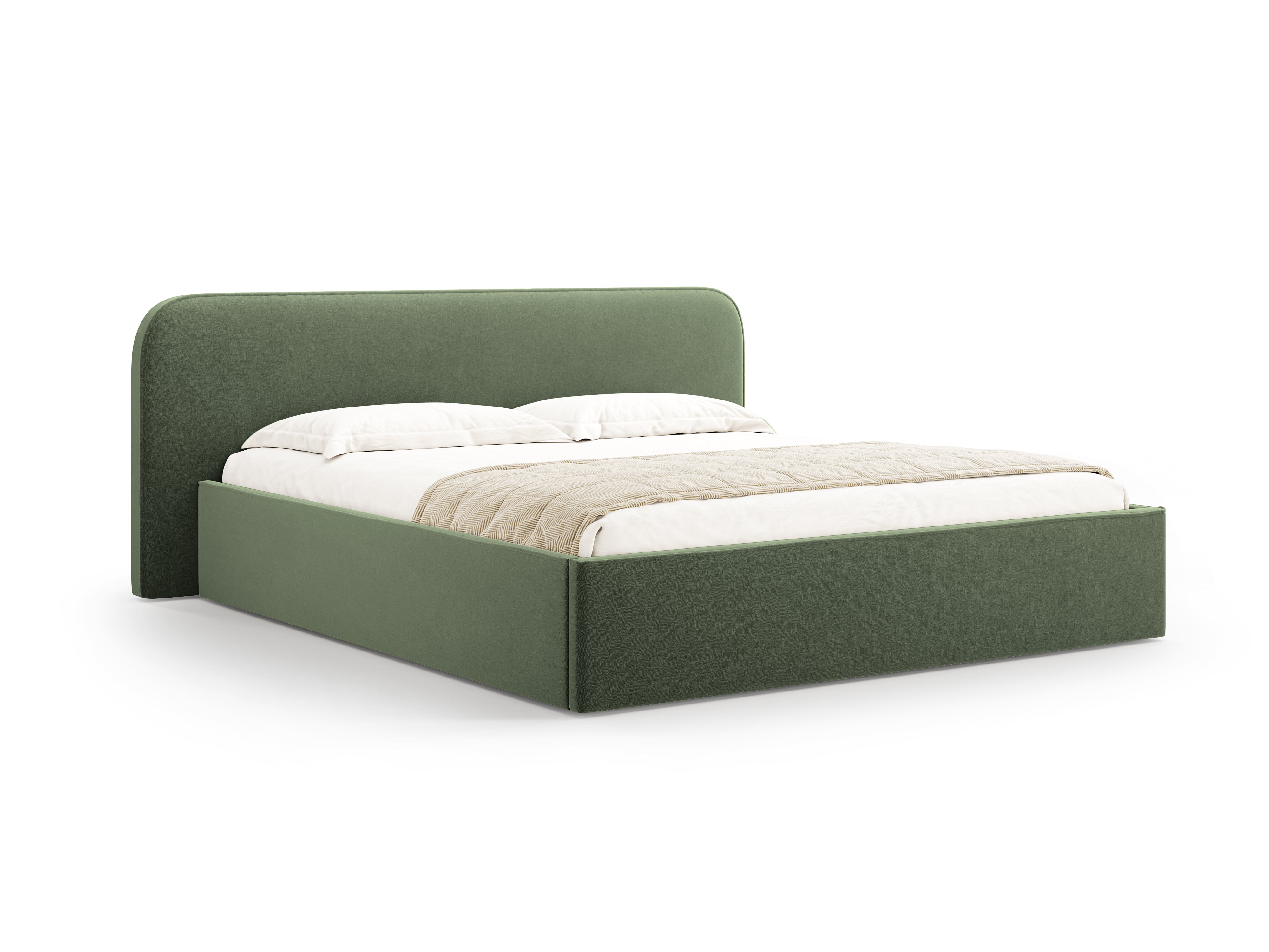 Boxspringbett Elizabeth, Material: Samt