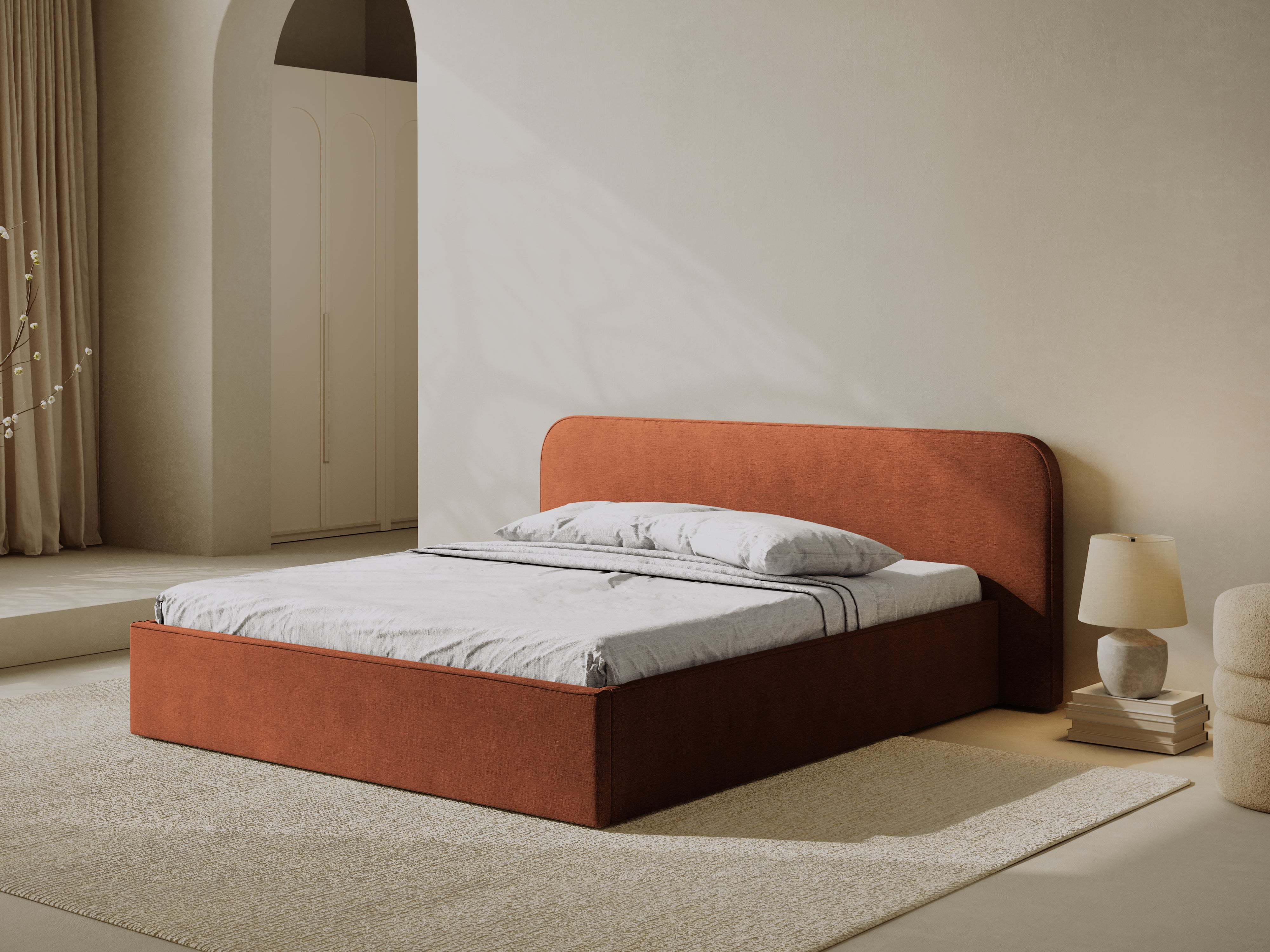 Boxspringbett Elizabeth, Material: Strukturstoff