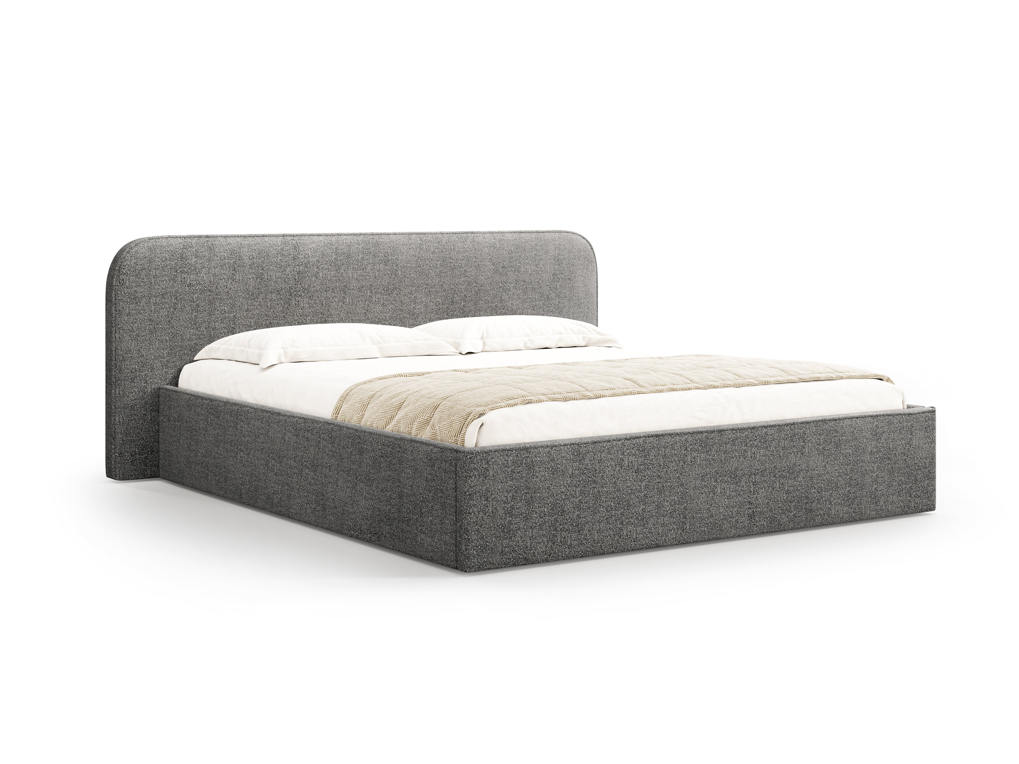 Boxspringbett Elizabeth, Material: Boucle