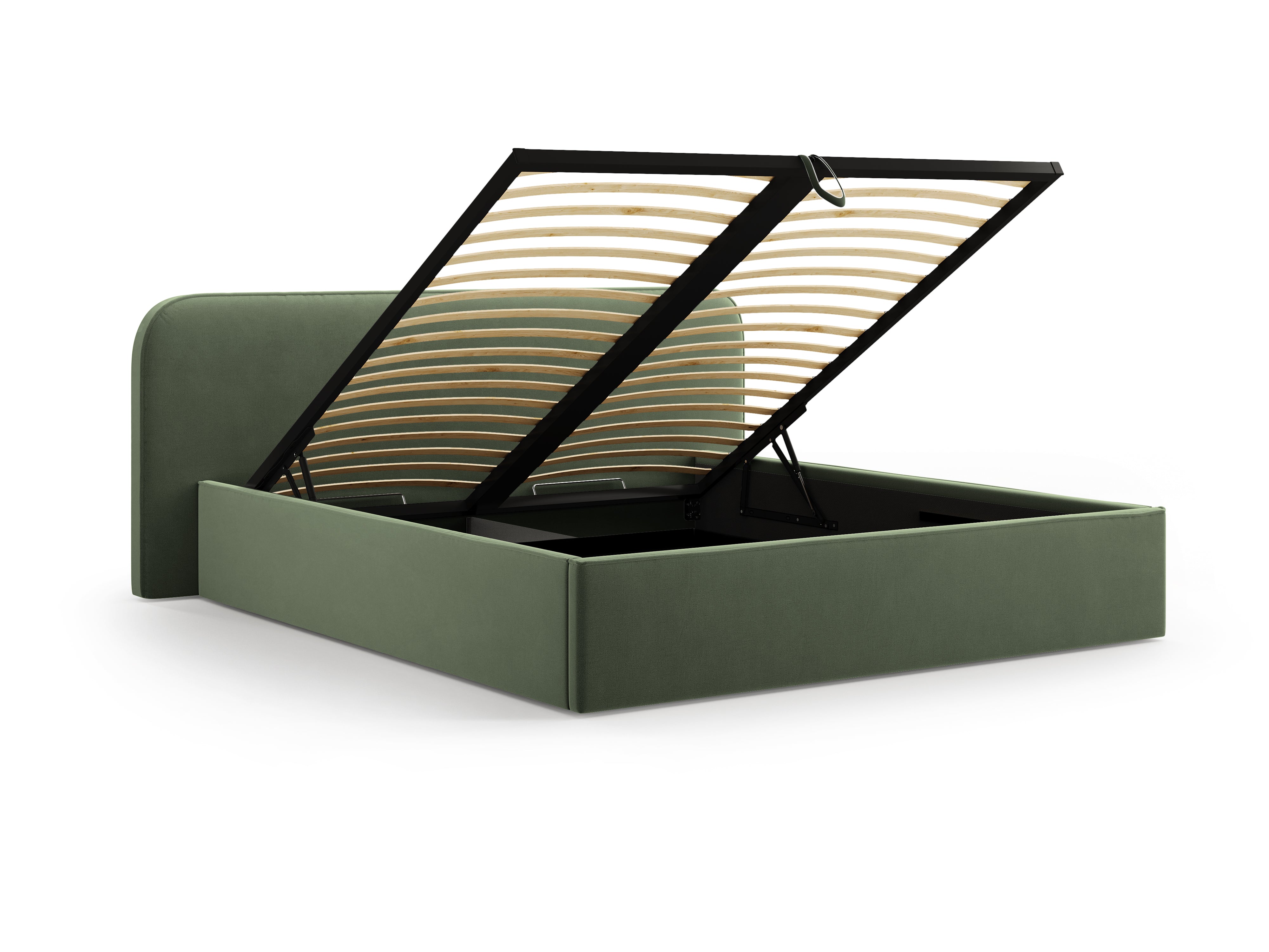 Boxspringbett Elizabeth, Material: Samt