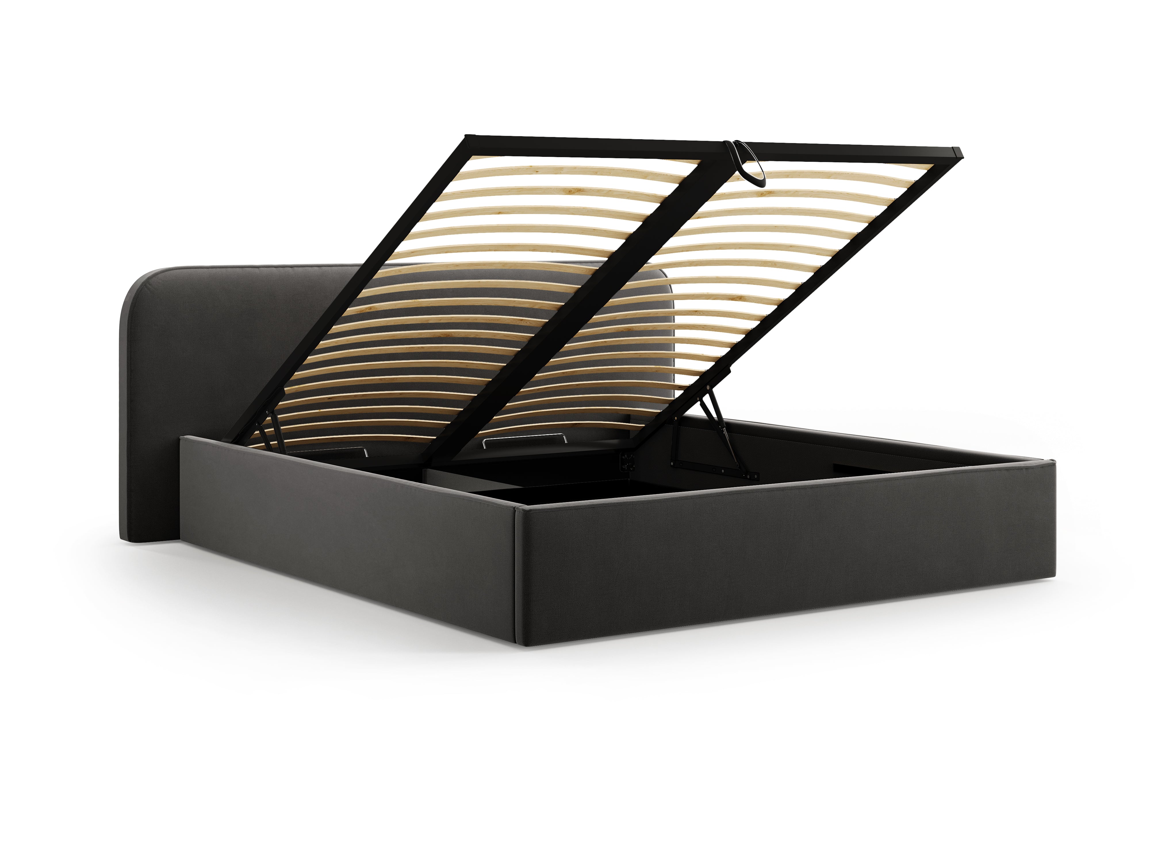 Boxspringbett Elizabeth, Material: Samt