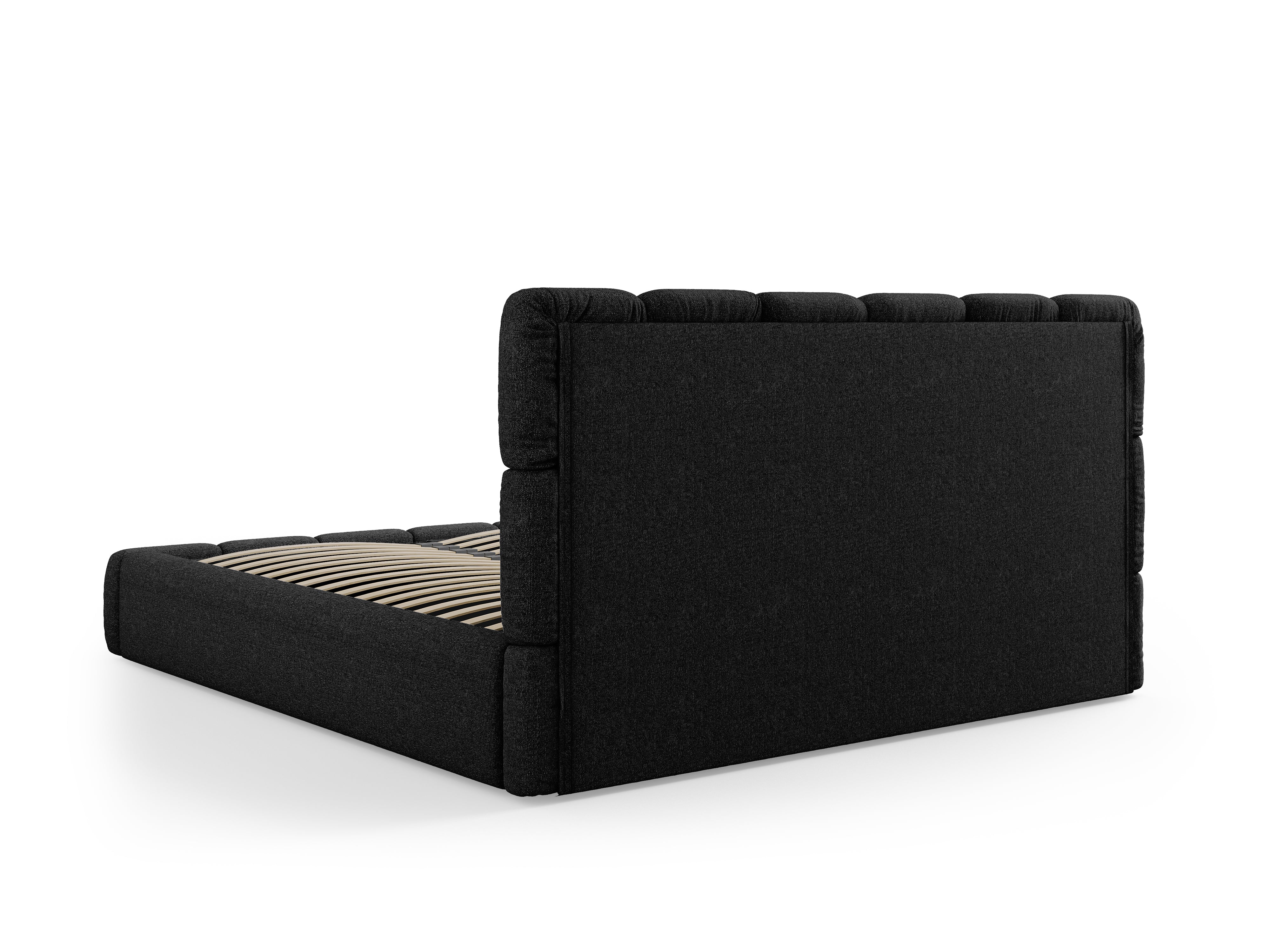 Bellis Bett mit Stauraum, Material: Chenille