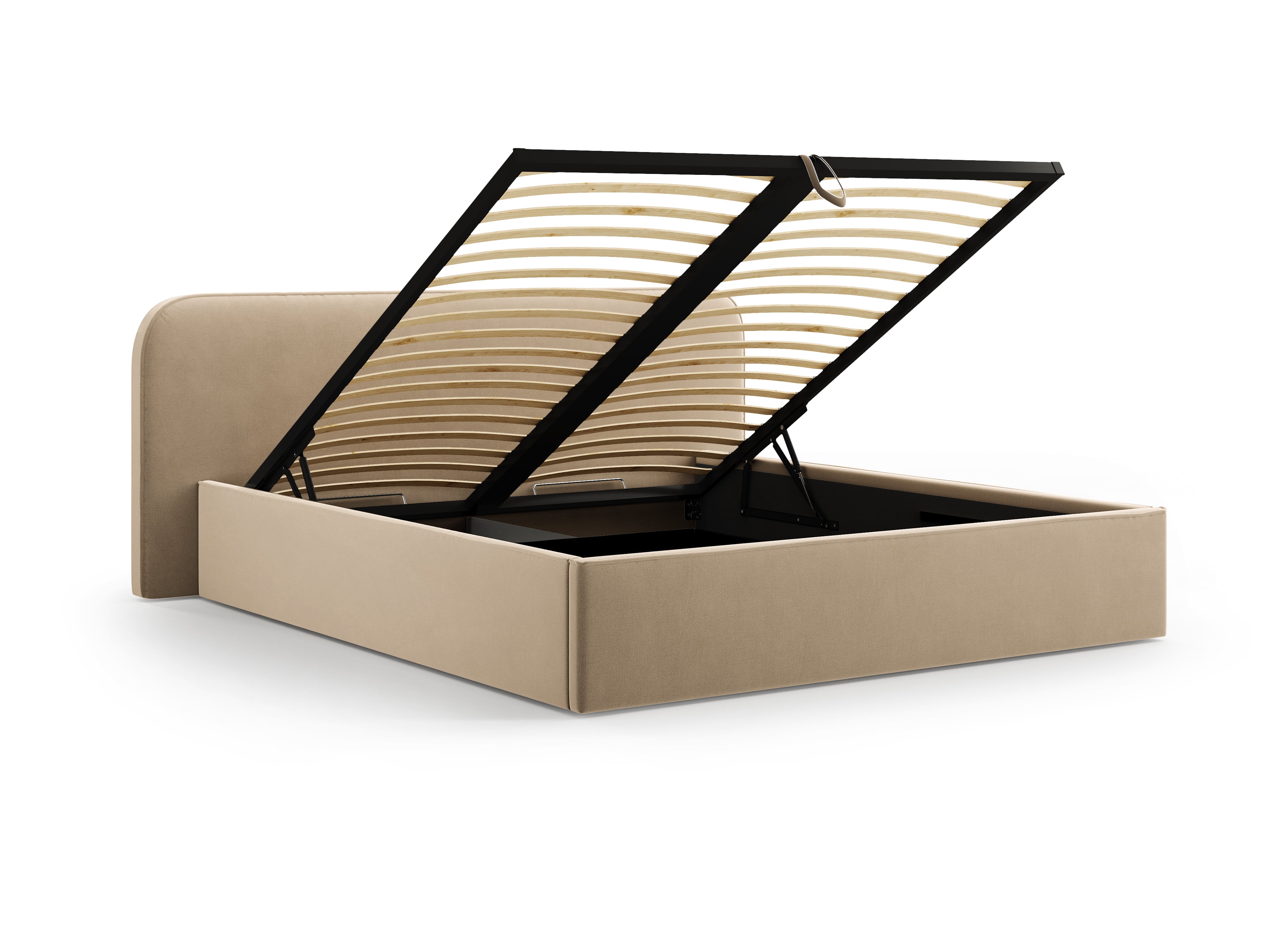 Boxspringbett Elizabeth, Material: Samt