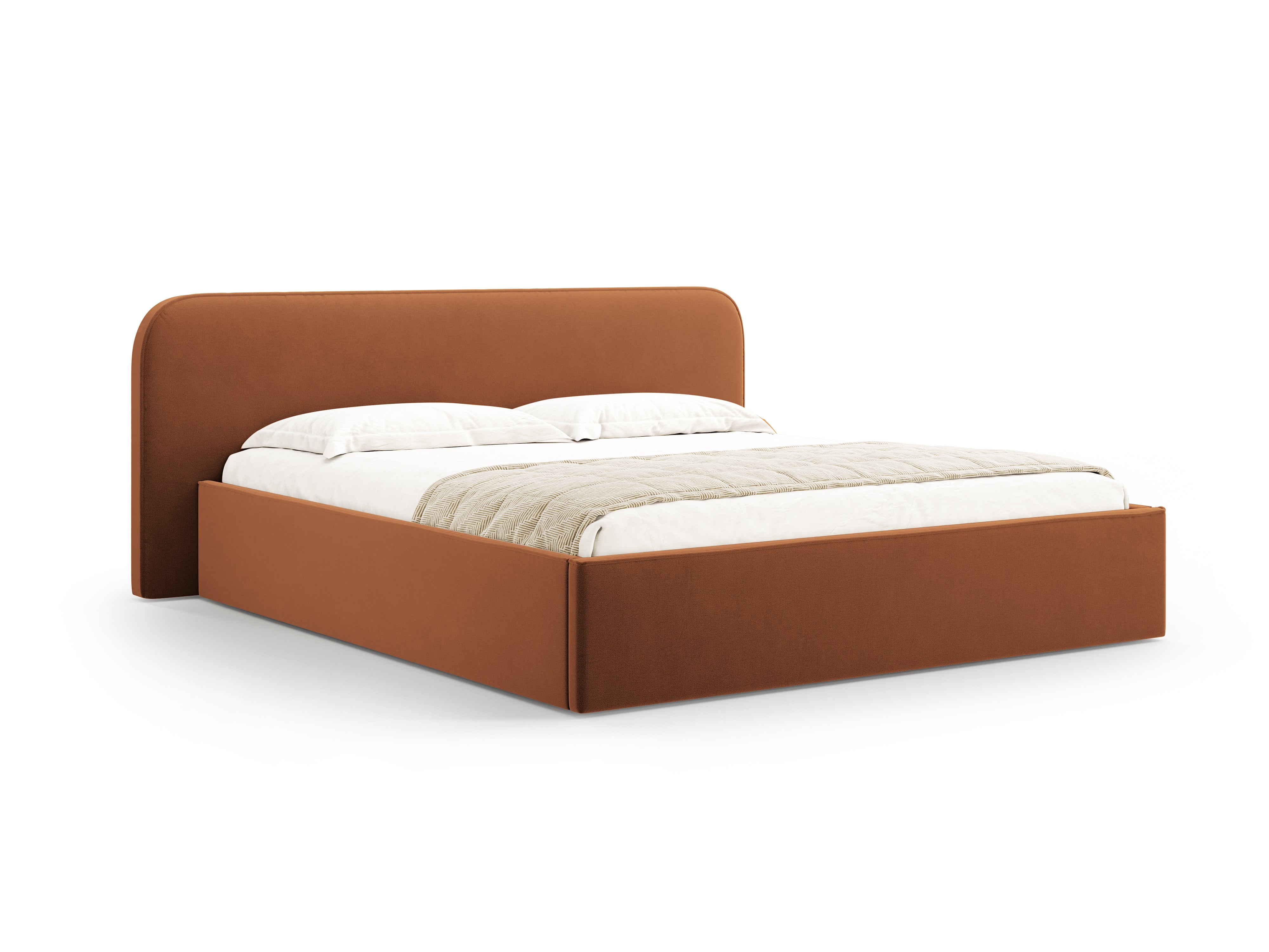 Boxspringbett Elizabeth, Material: Samt