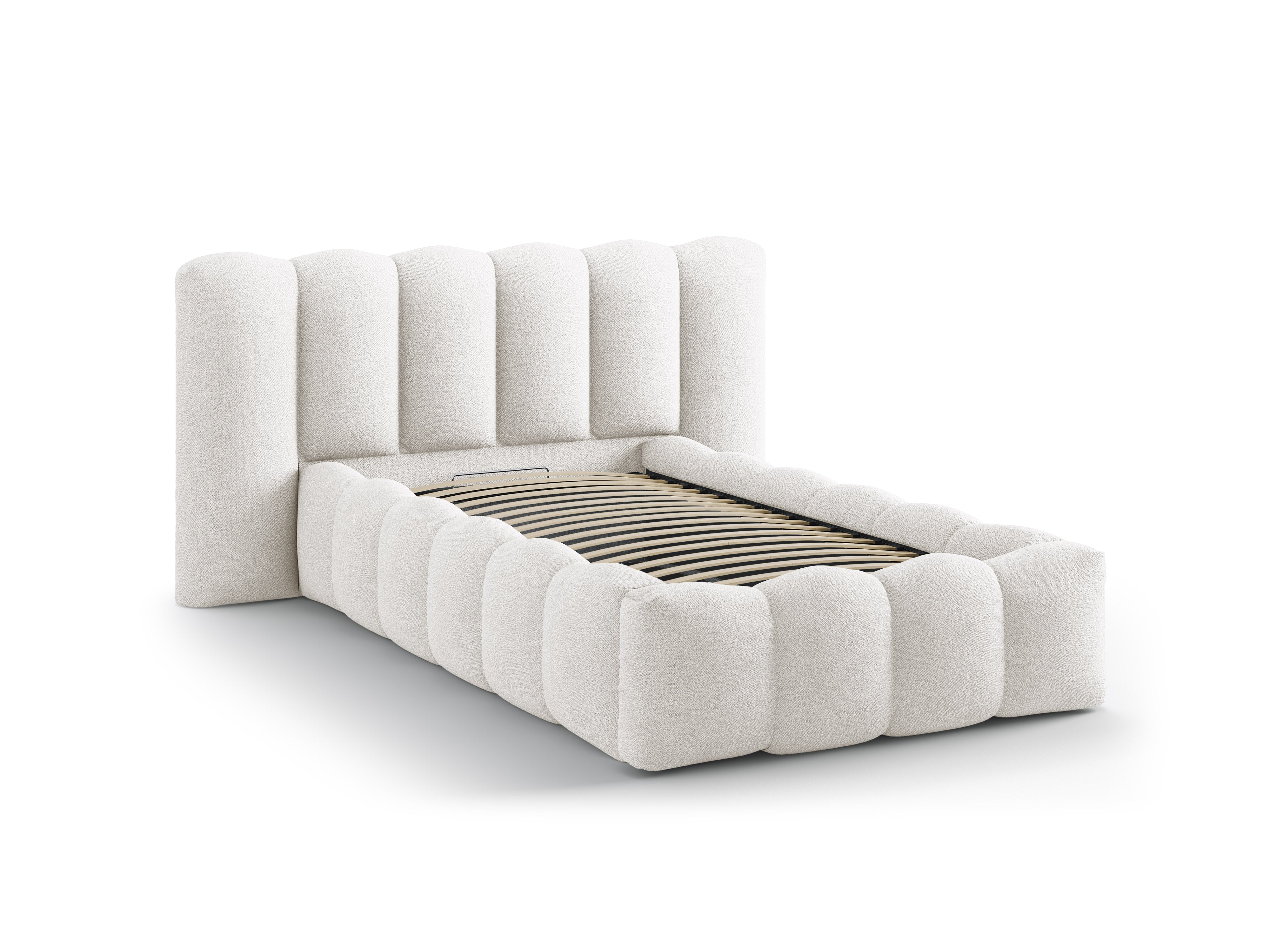 Lupine bett 90x200cm, Material: Boucle