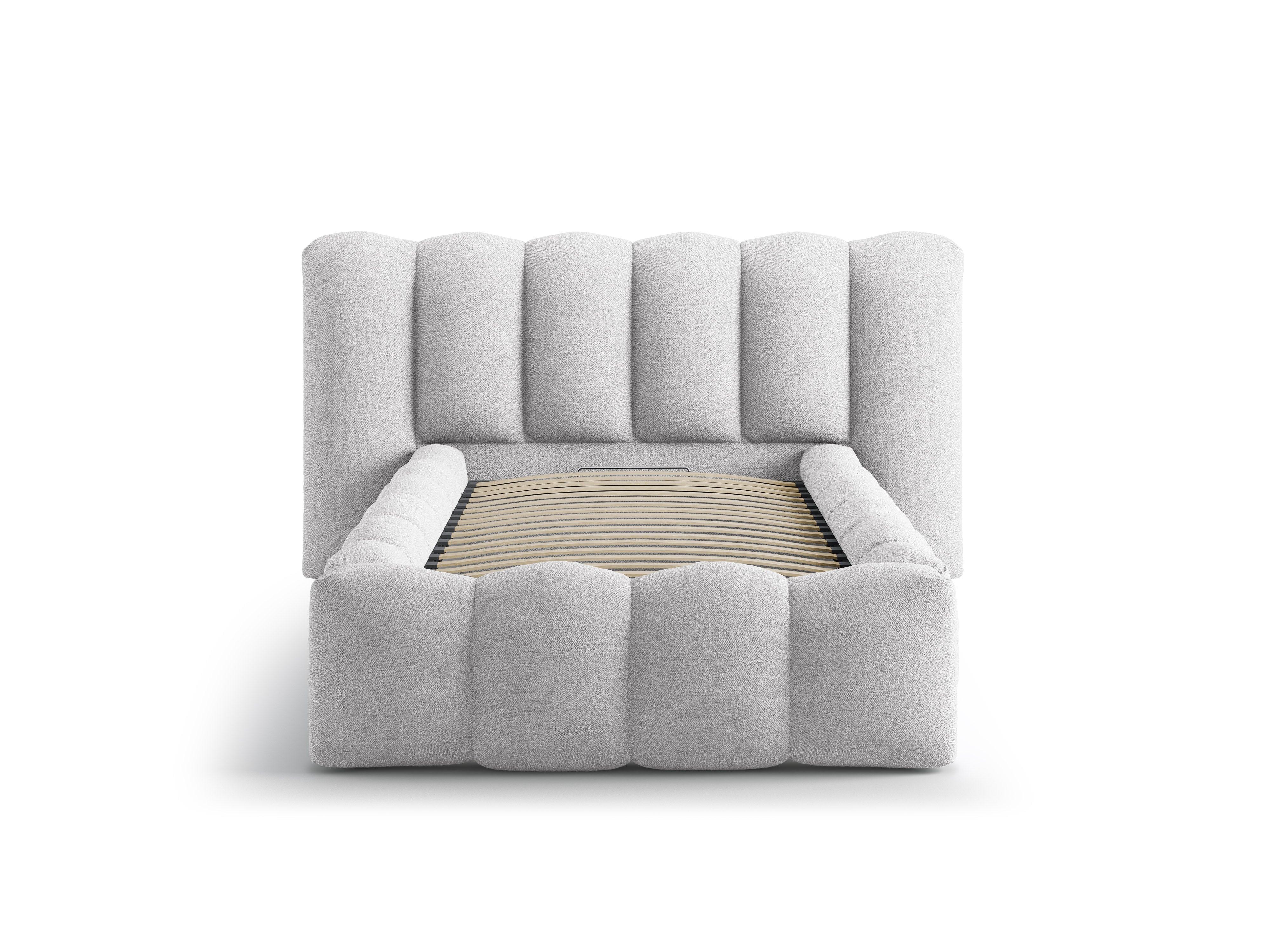 Lupine bett 90x200cm, Material: Boucle