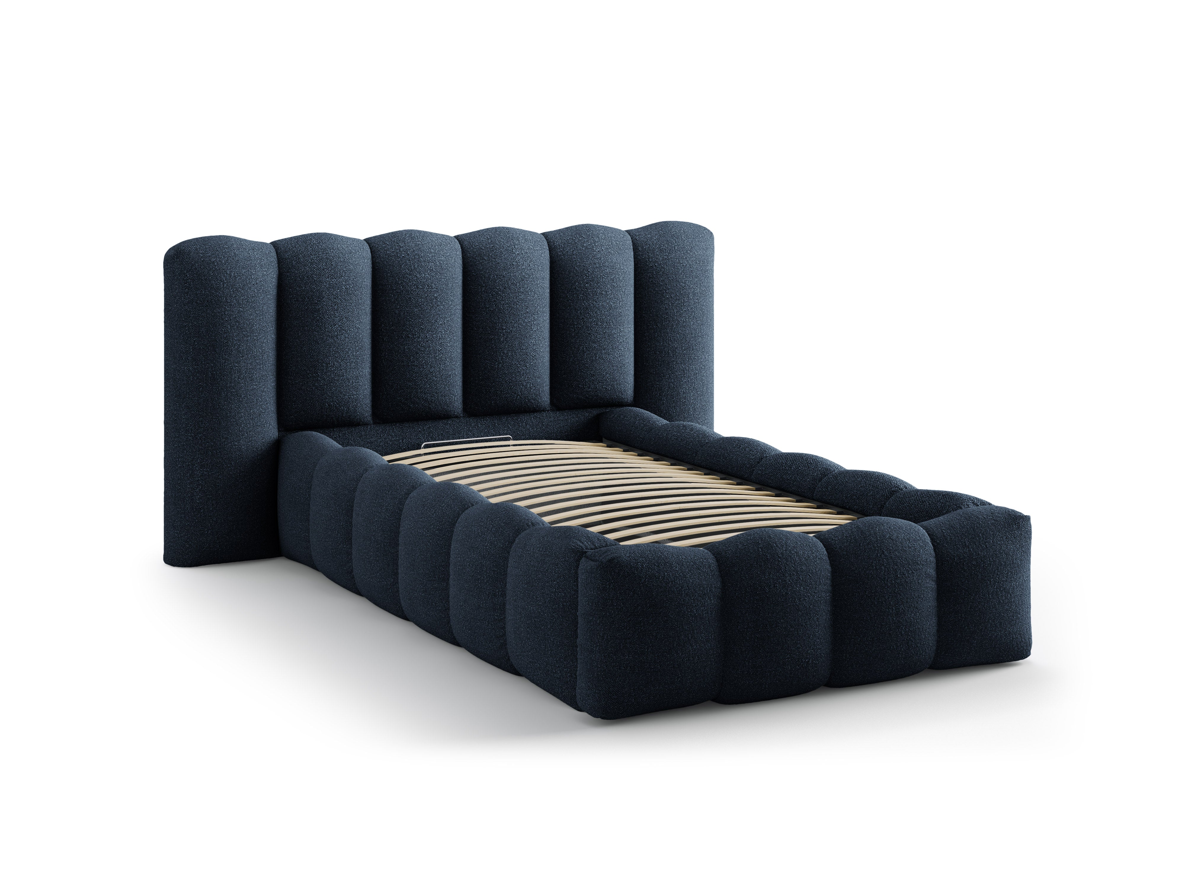 Lupine bett 90x200cm, Material: Boucle