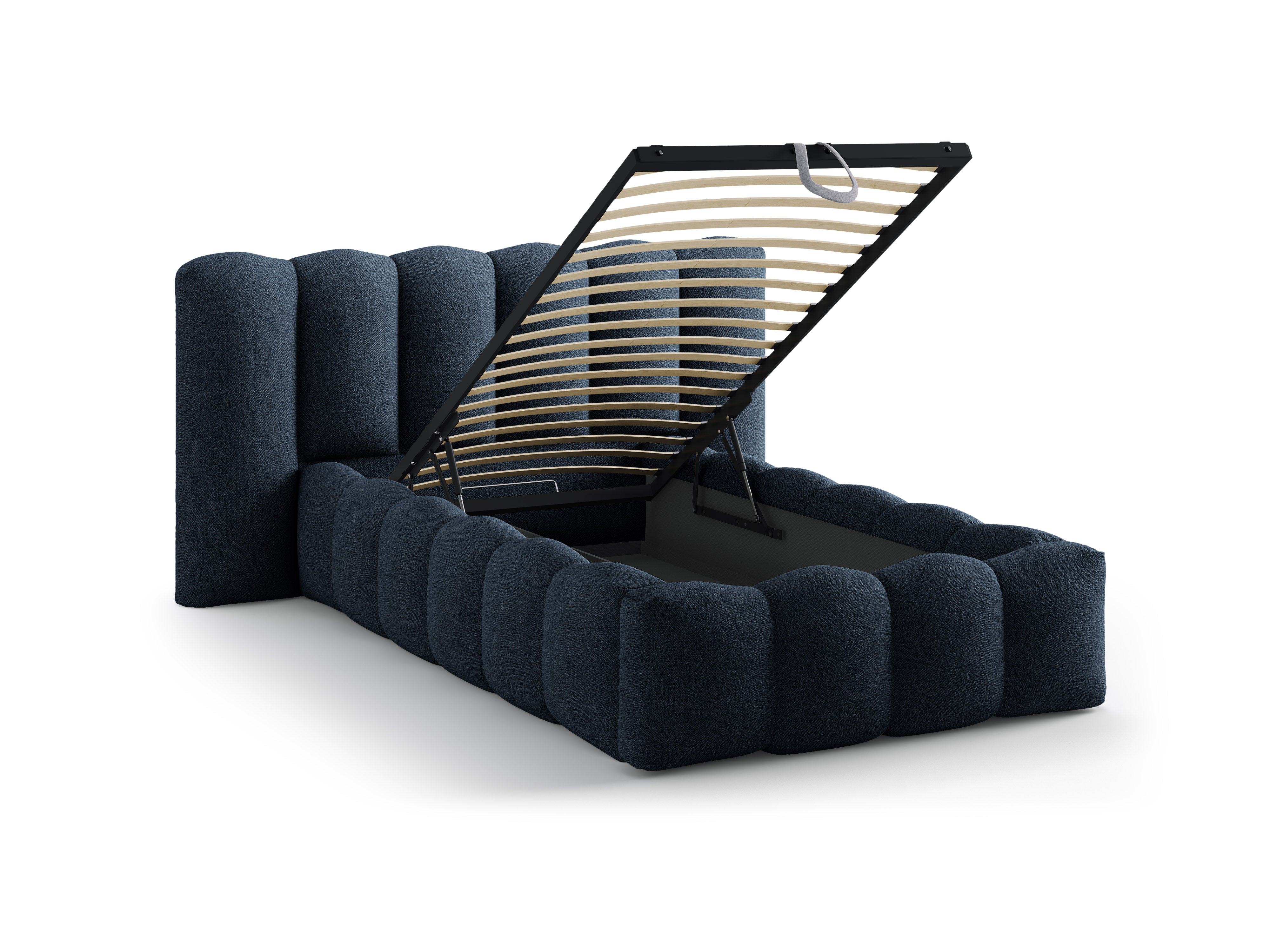 Lupine bett 90x200cm, Material: Boucle