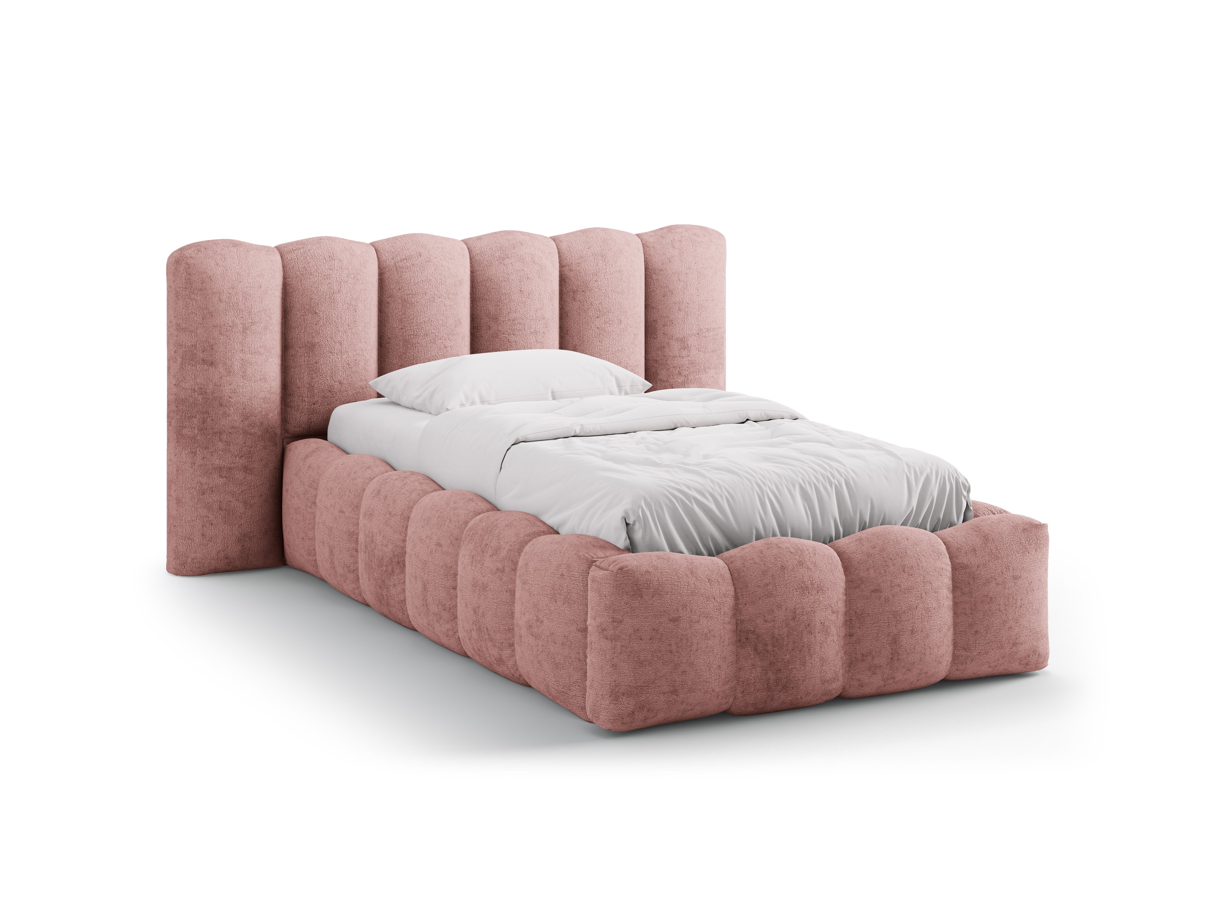 Lupine bett 90x200cm, Material: Chenille