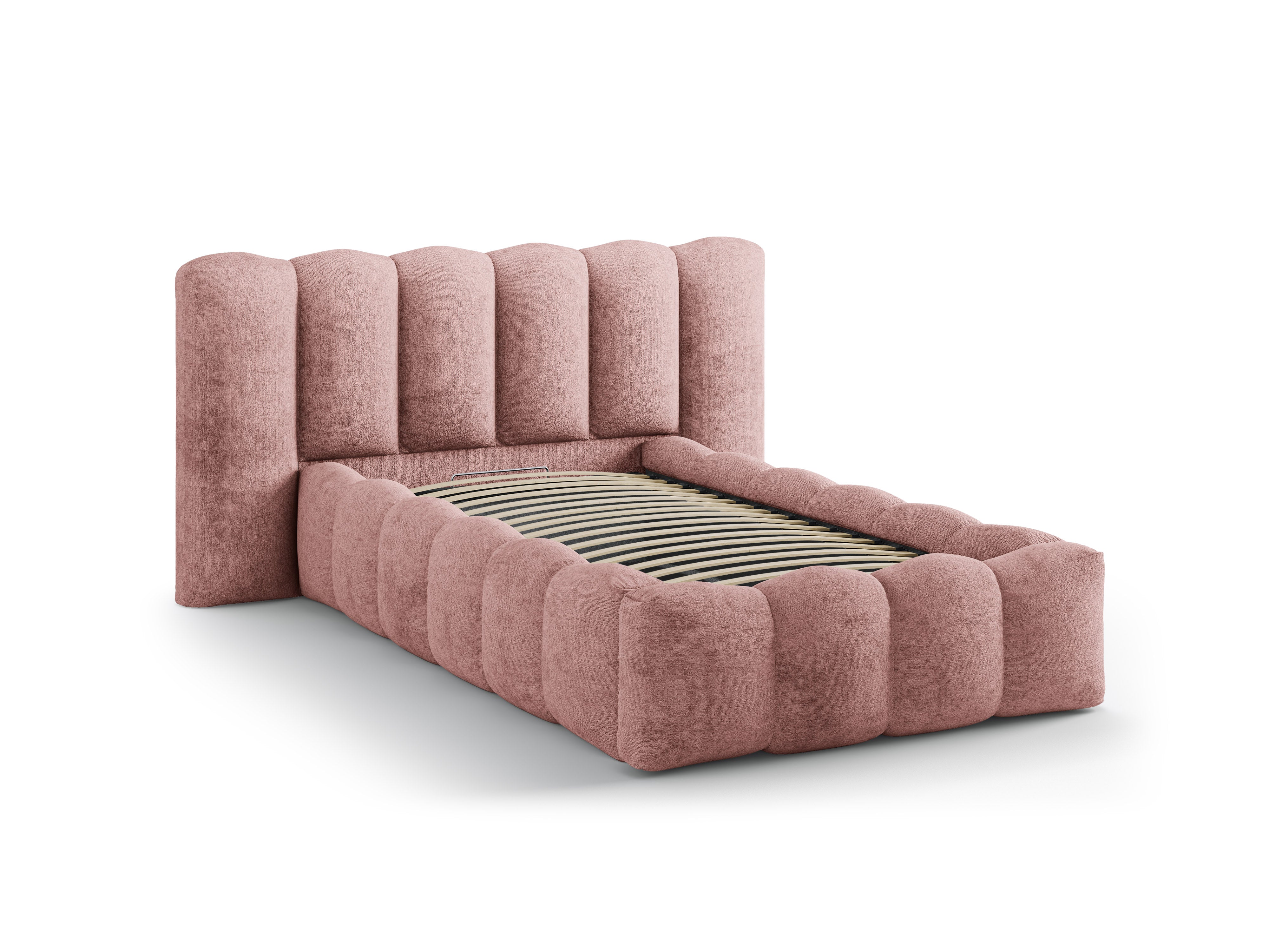 Lupine bett 90x200cm, Material: Chenille