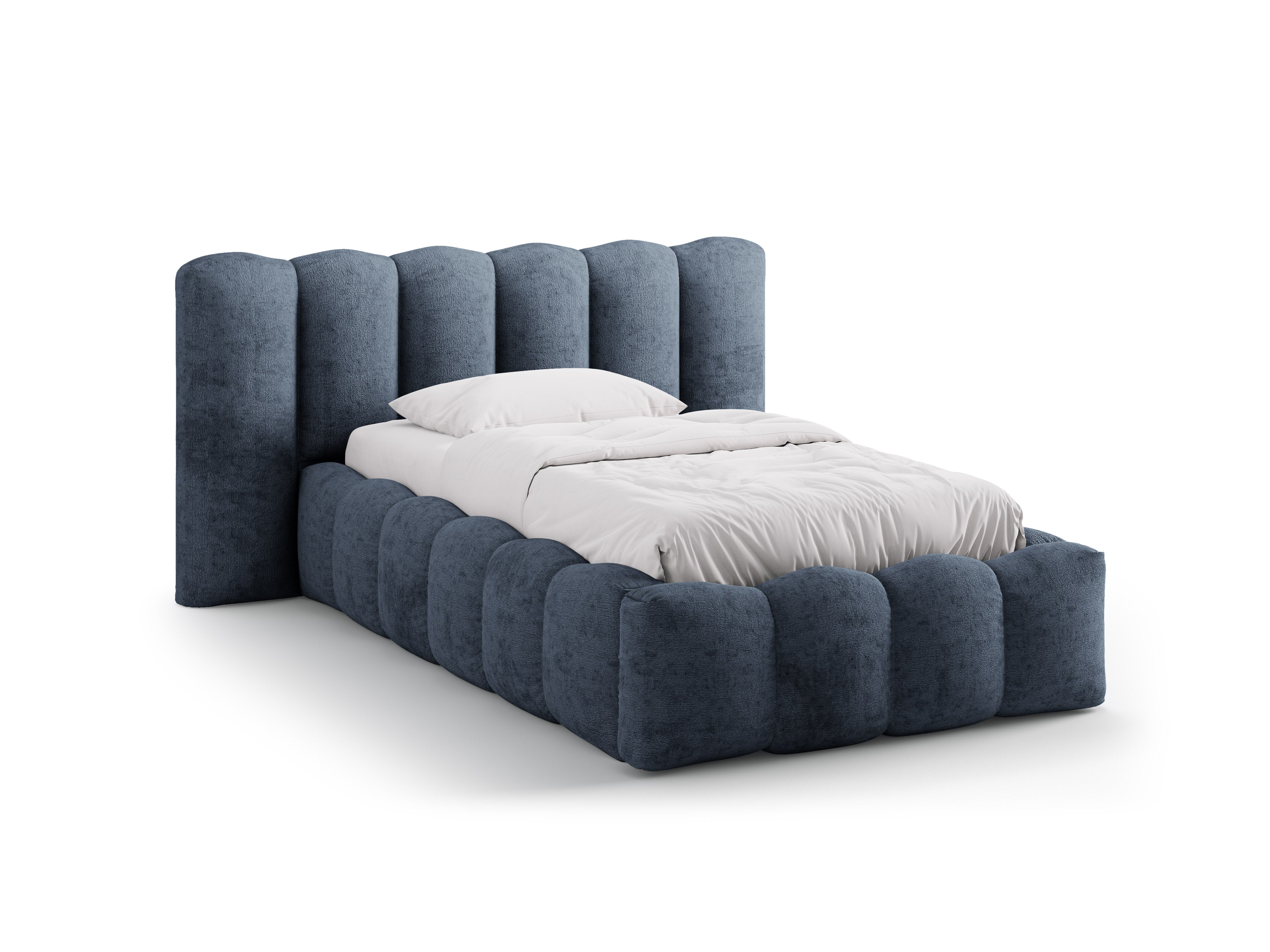 Lupine bett 90x200cm, Material: Chenille