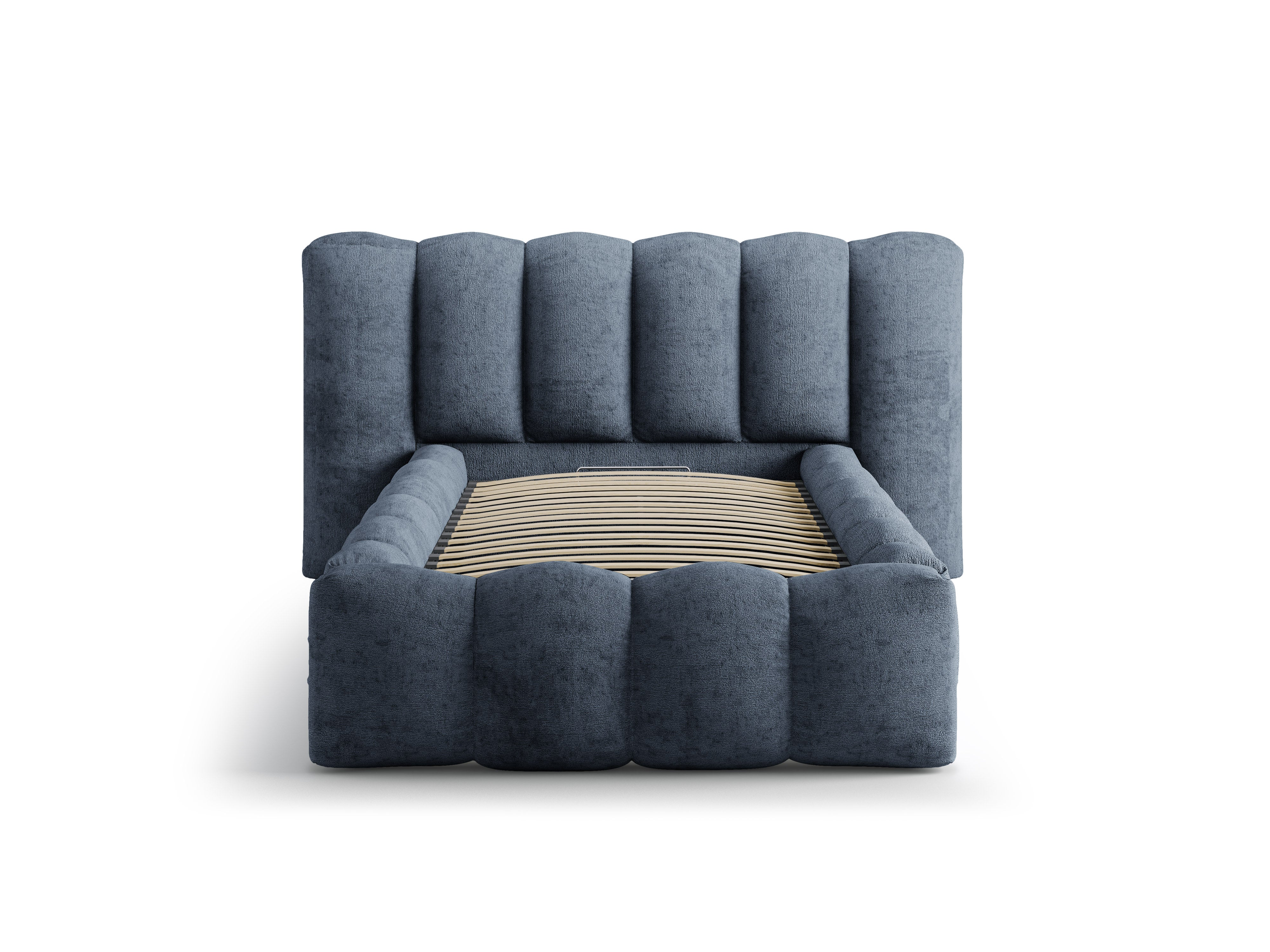 Lupine bett 90x200cm, Material: Chenille