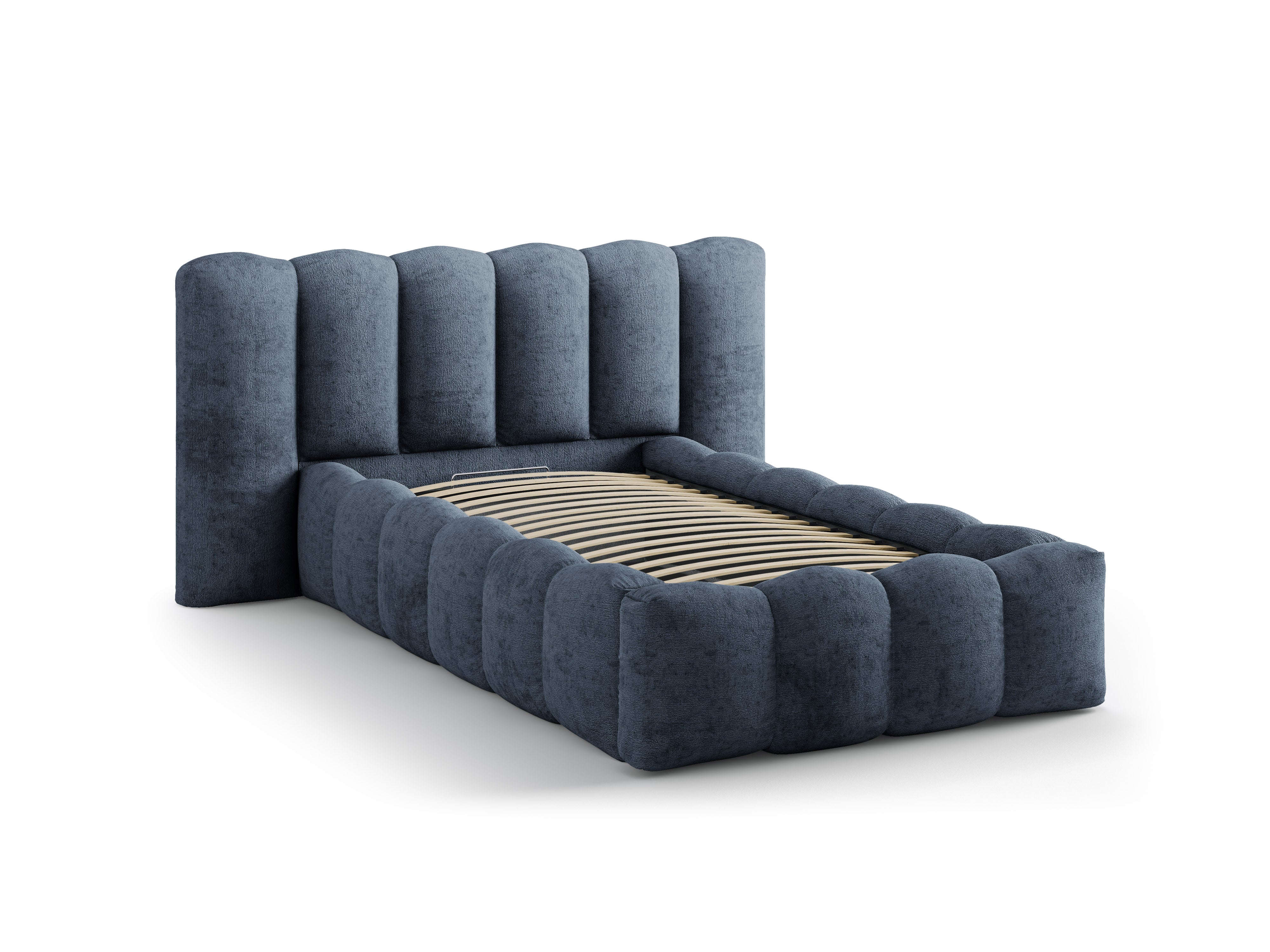 Lupine bett 90x200cm, Material: Chenille