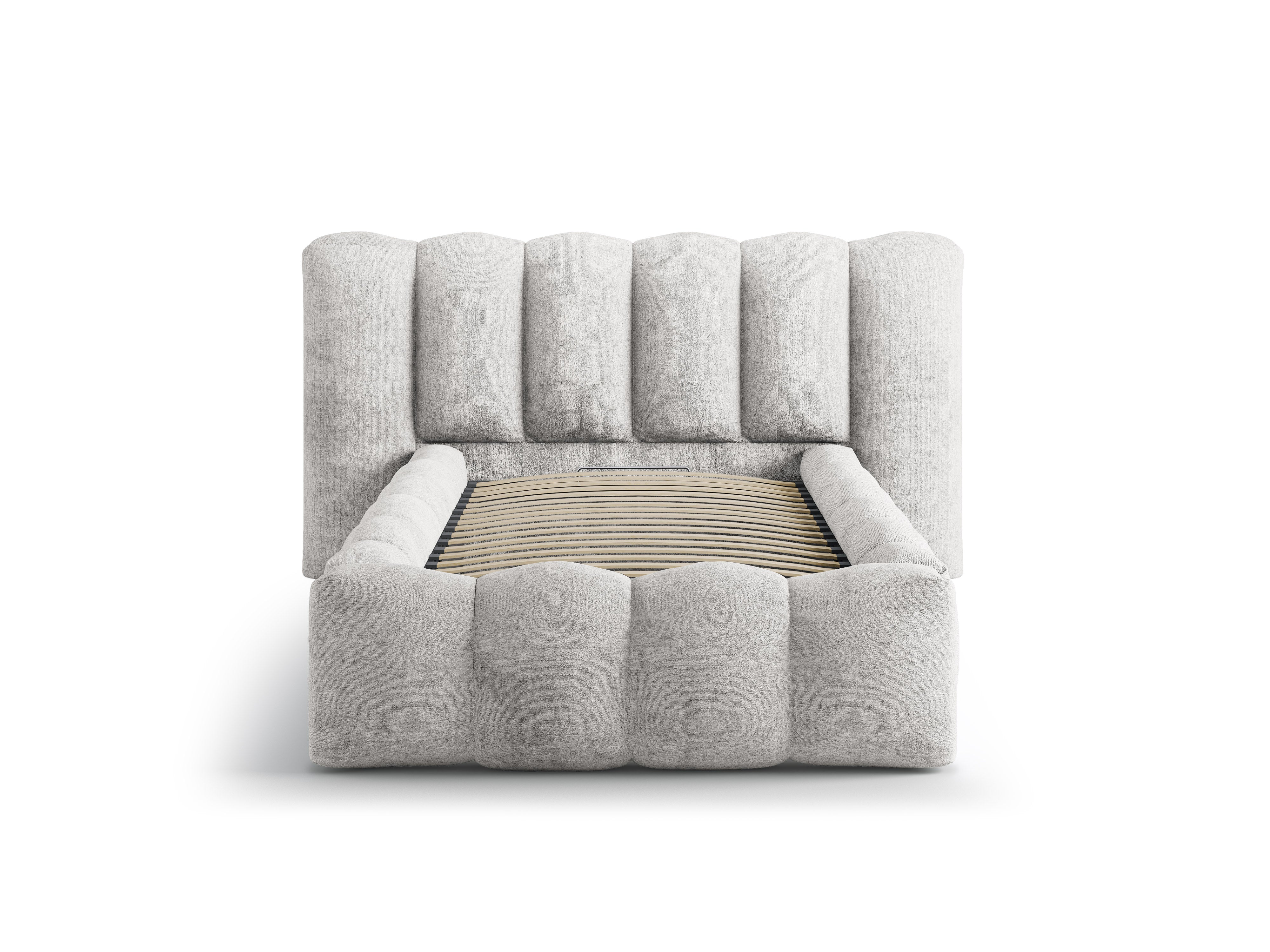 Lupine bett 90x200cm, Material: Chenille