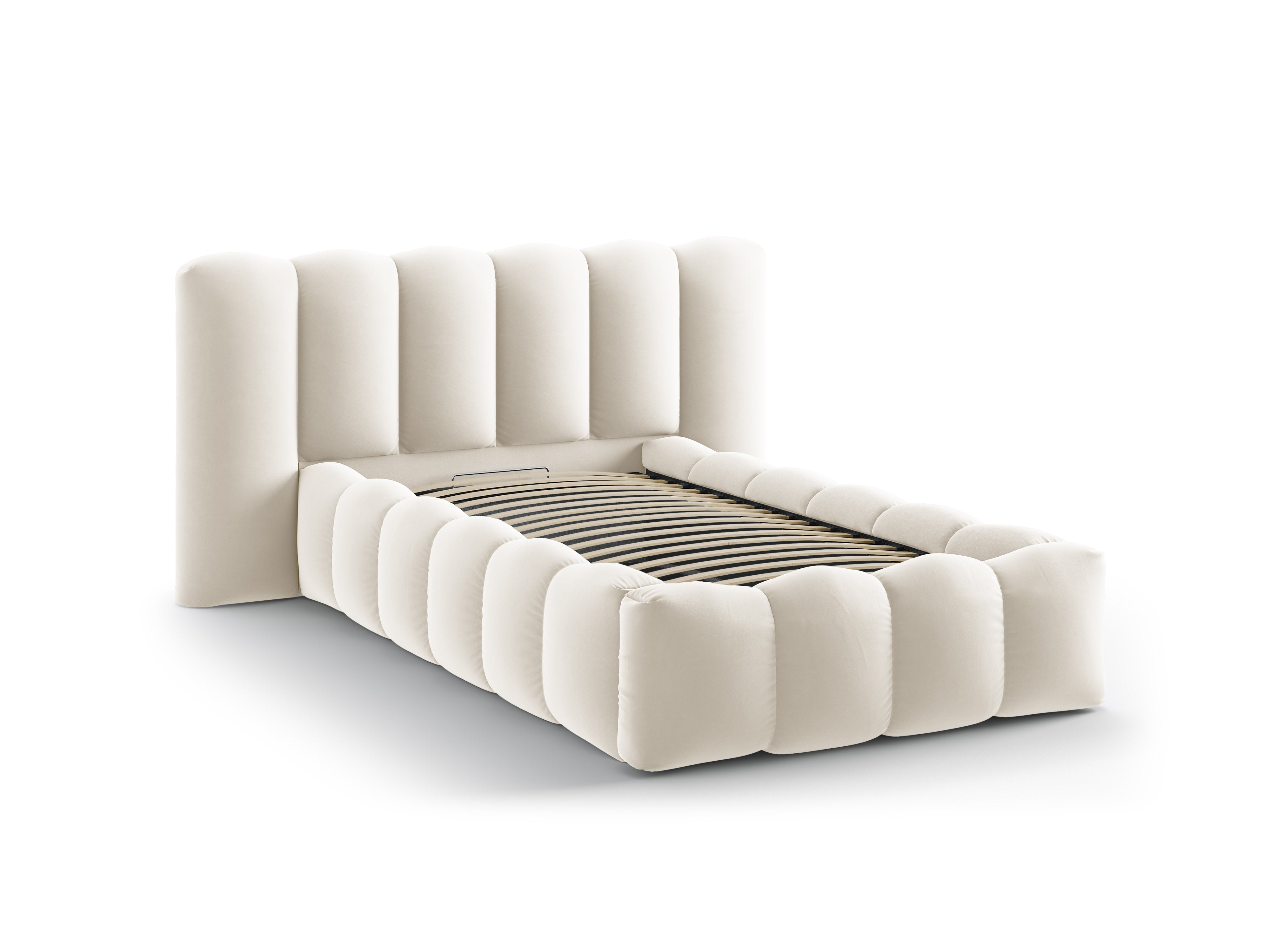 Lupine bett 90x200cm, Material: Samt