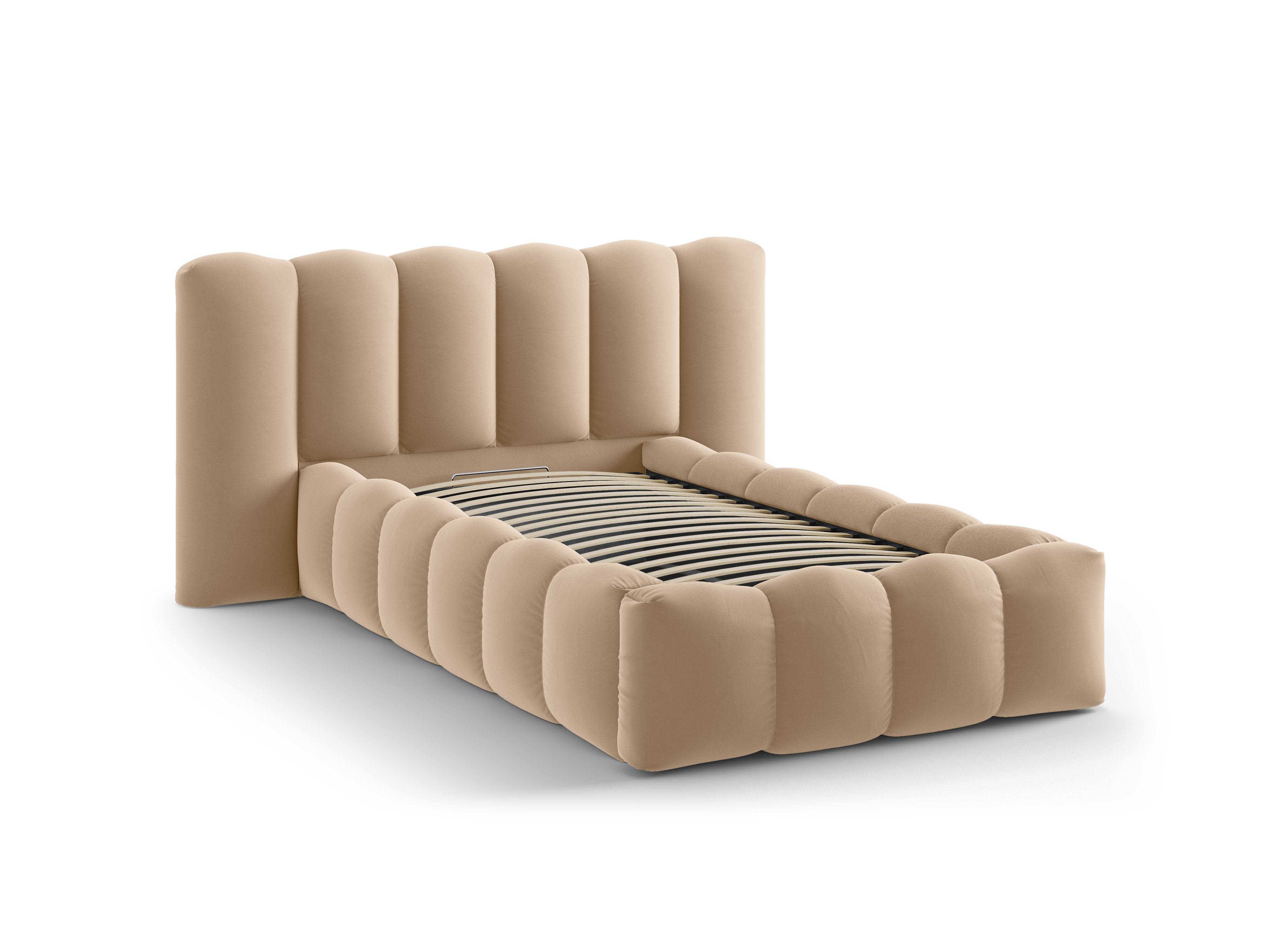 Lupine bett 90x200cm, Material: Samt